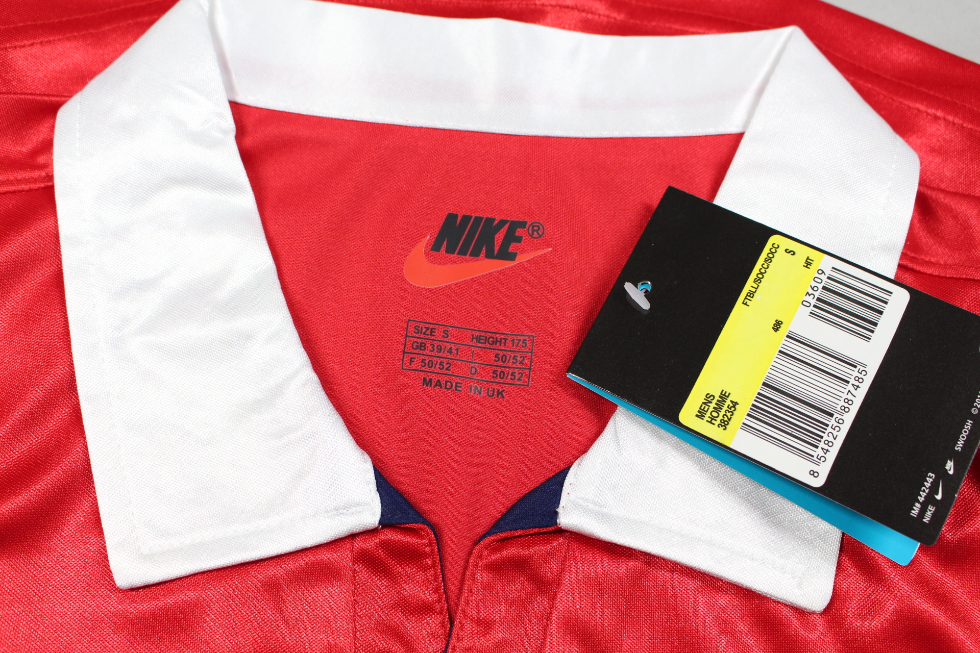 1998 Arsenal Red Retro Short sleeve Jersey/1998阿森纳红色
