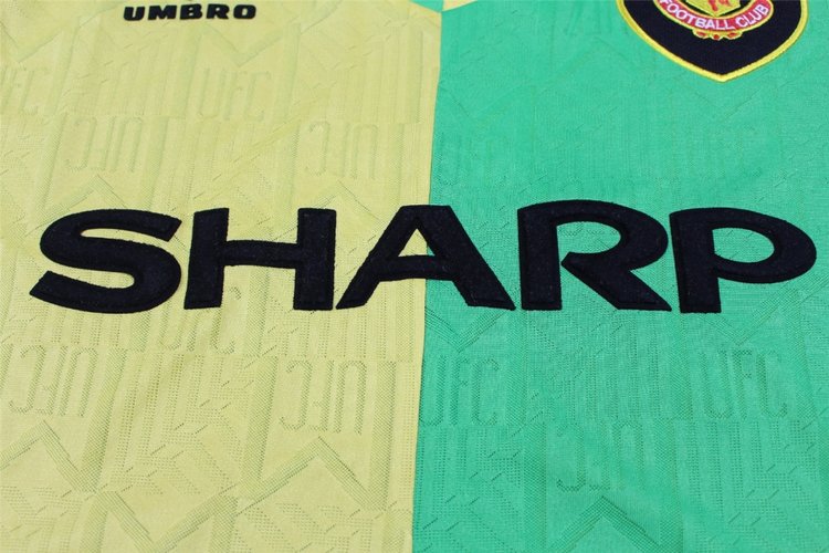1992-93 Manchester United Away Retro Jersey/92-93曼联客场