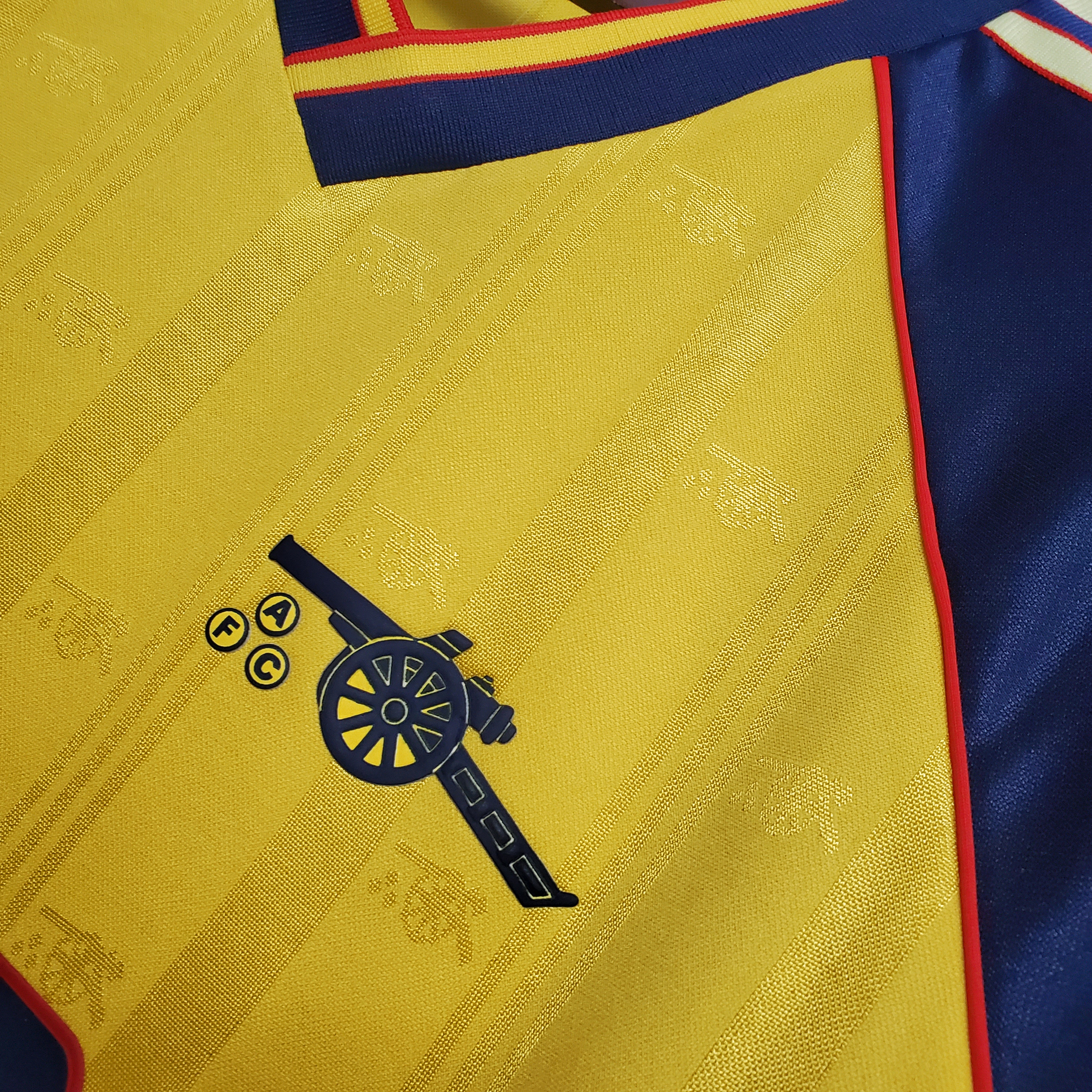 88-89 Arsenal Away Retro Jersey/88-89阿森纳客场