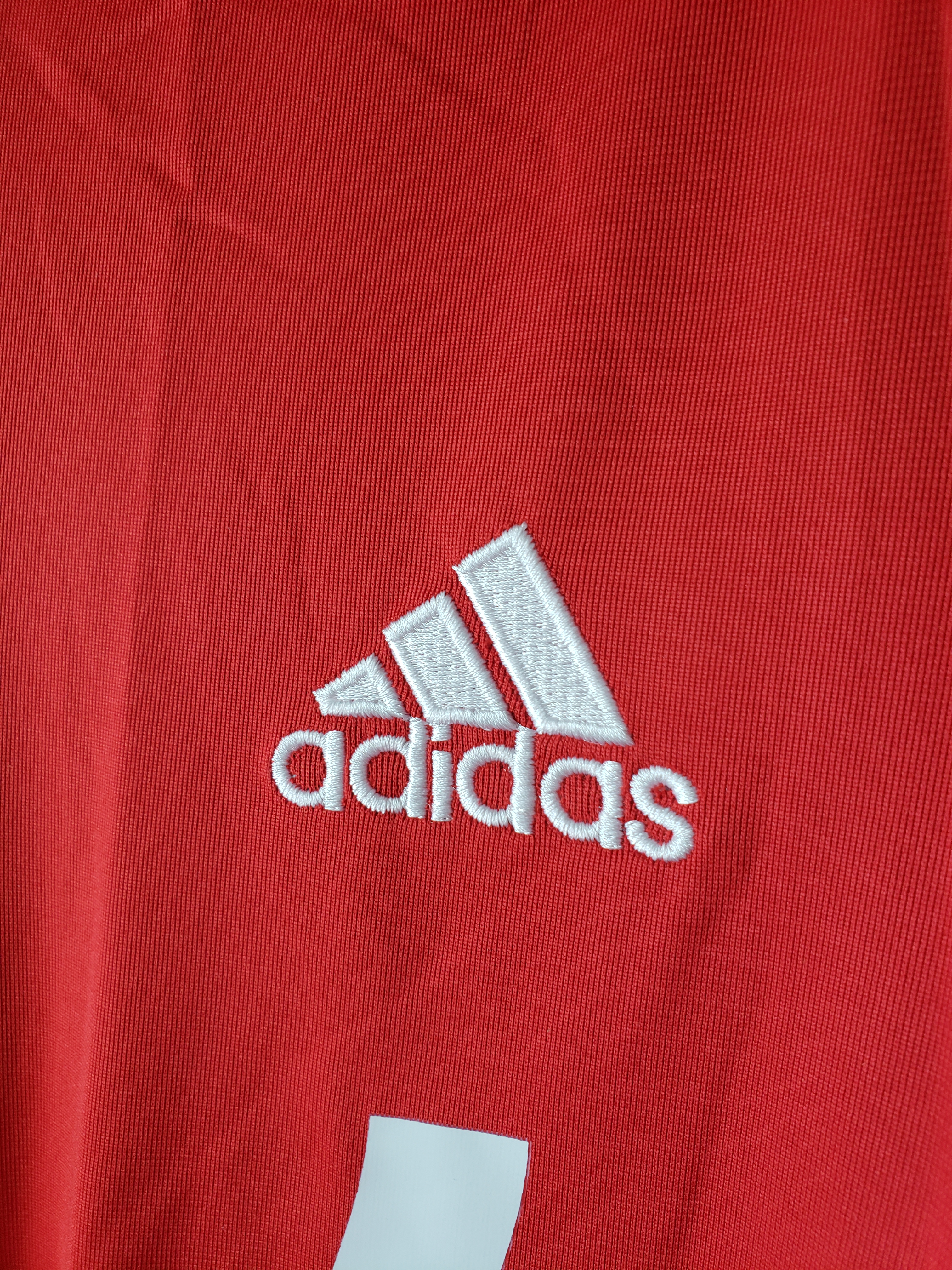 2012 Real Madrid Red Long Sleeve Retro Jersey/2012皇马红色长袖