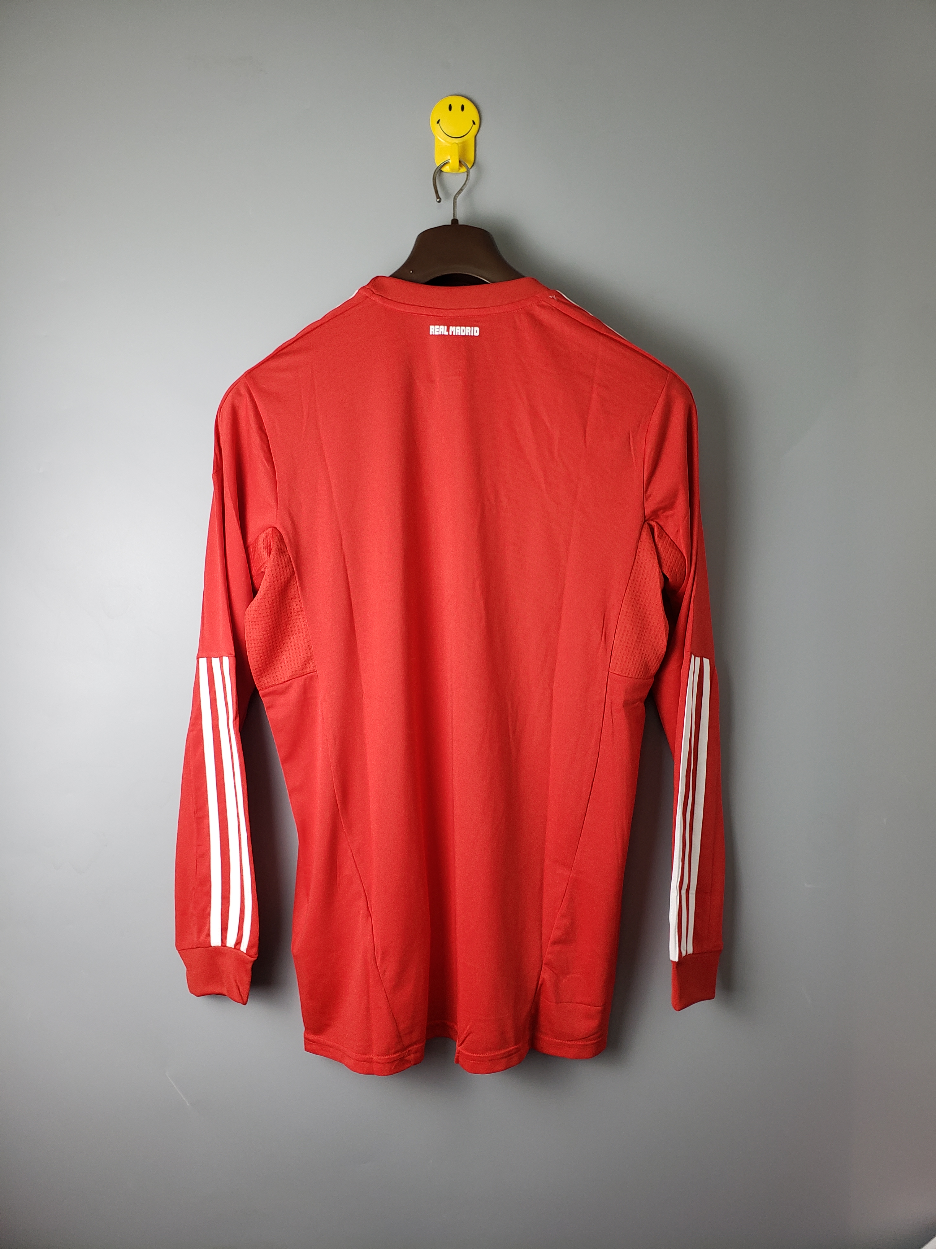 2012 Real Madrid Red Long Sleeve Retro Jersey/2012皇马红色长袖