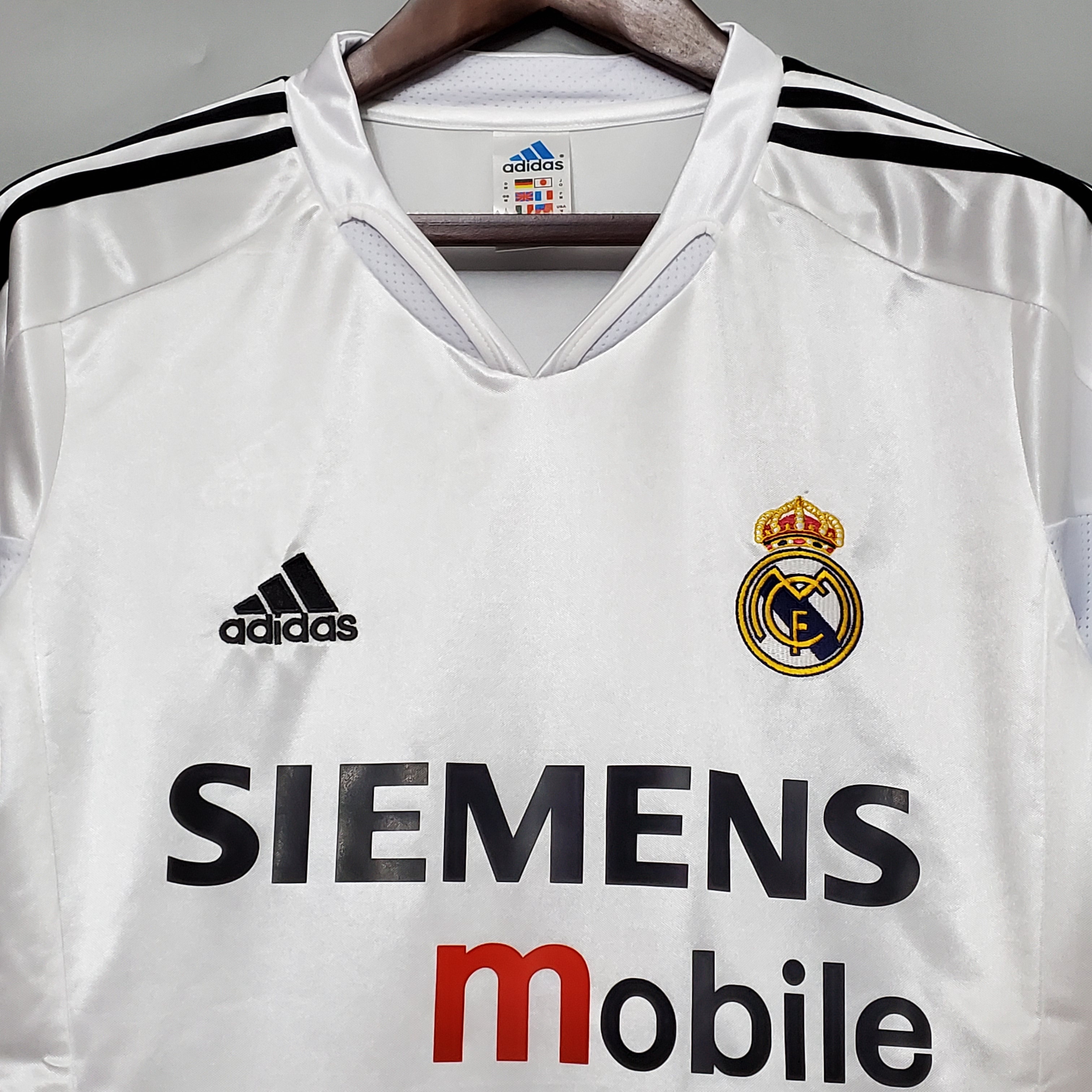 04-05 Real Madrid Home Retro Jersey/04-05皇马主场