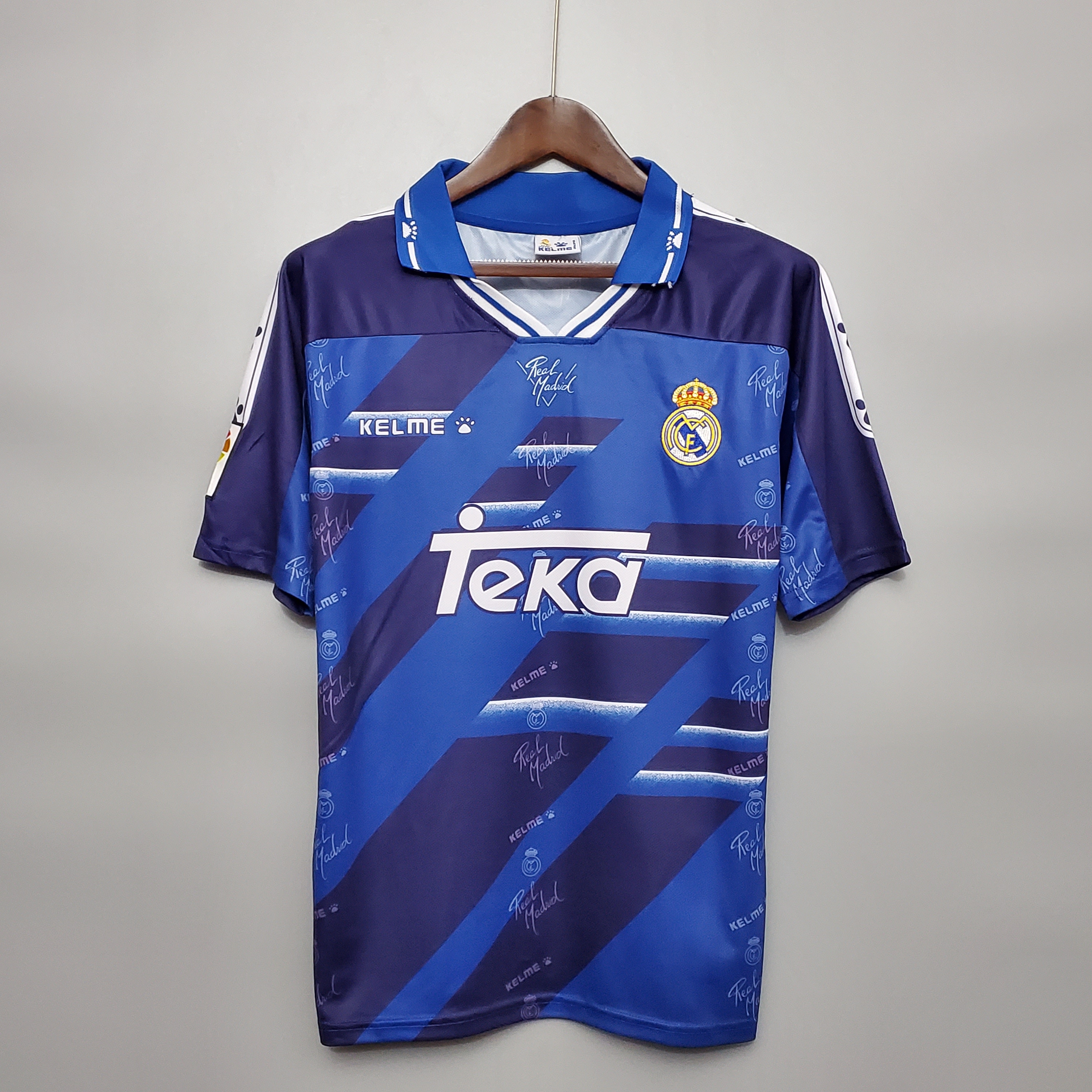 94-96 Real Madrid Away Retro Jersey/94-96皇马客场