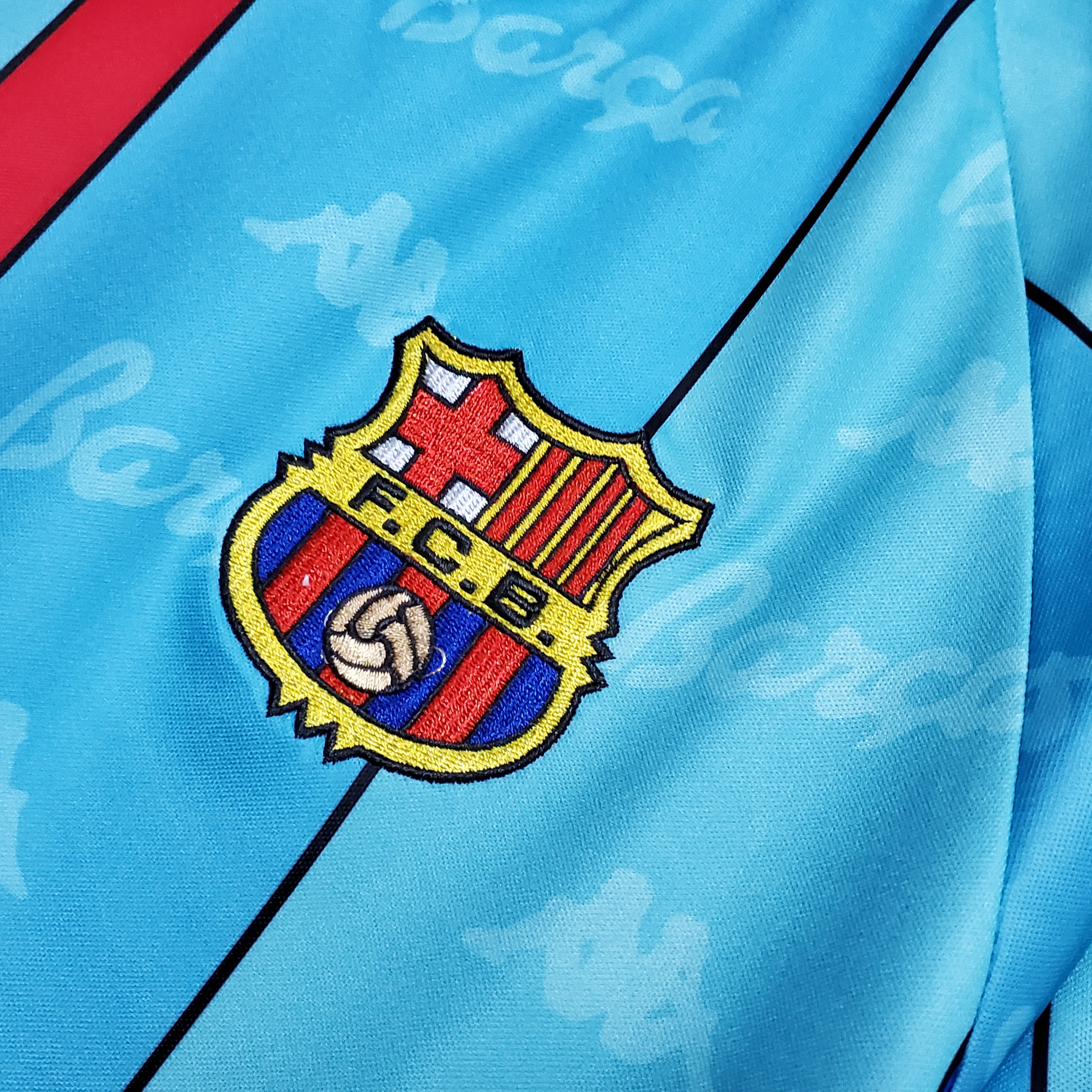 96-97 Barcelona Away  Retro Jersey/96-97 巴萨客场