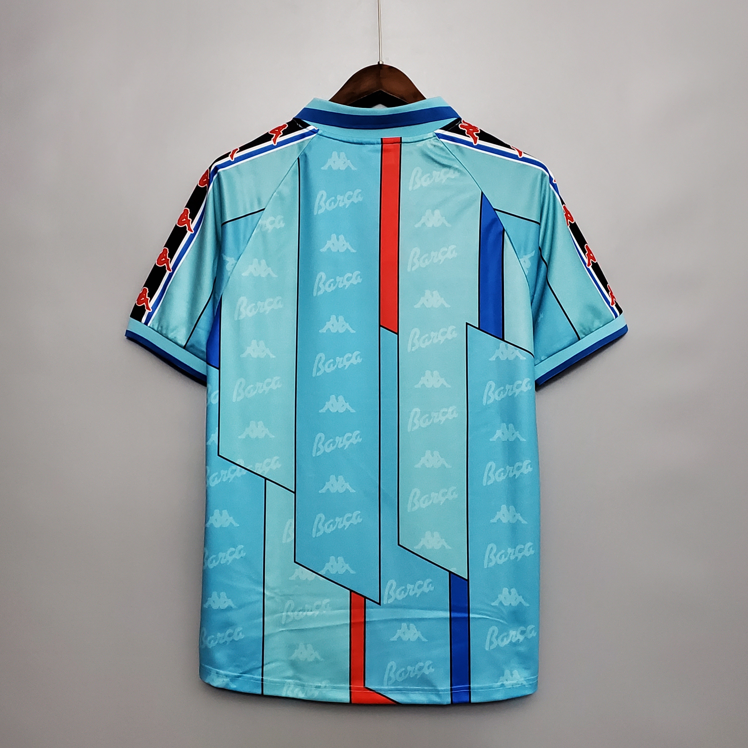96-97 Barcelona Away  Retro Jersey/96-97 巴萨客场