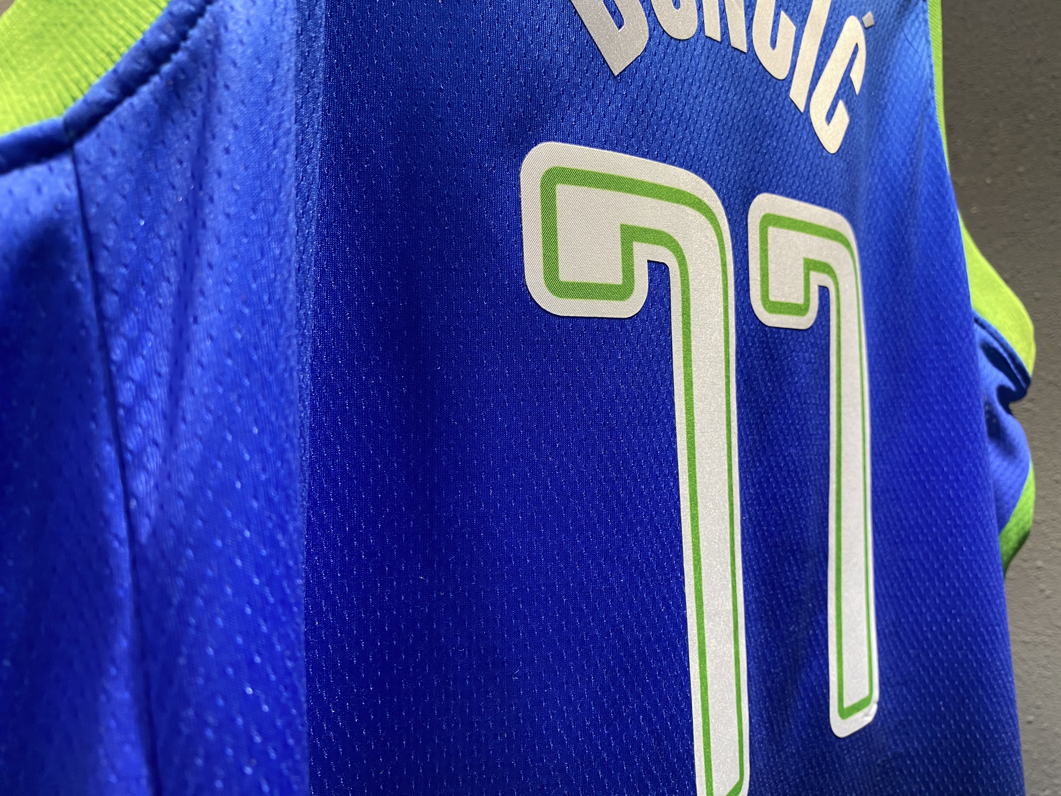 Dallas Mavericks Gradient Blue  Jersey