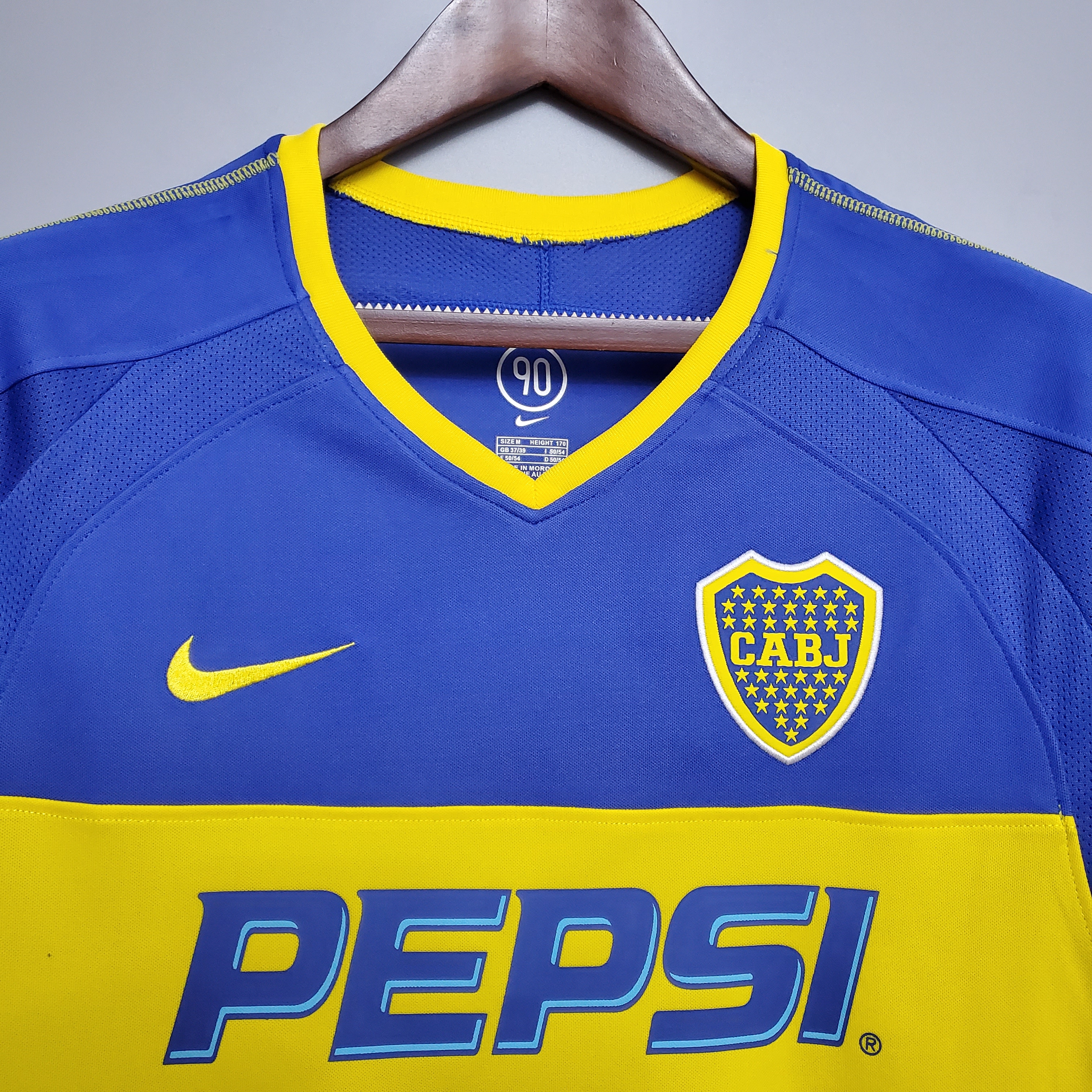 03-04 Boca Juniors Home Retro Jersey/03-04 博卡主场
