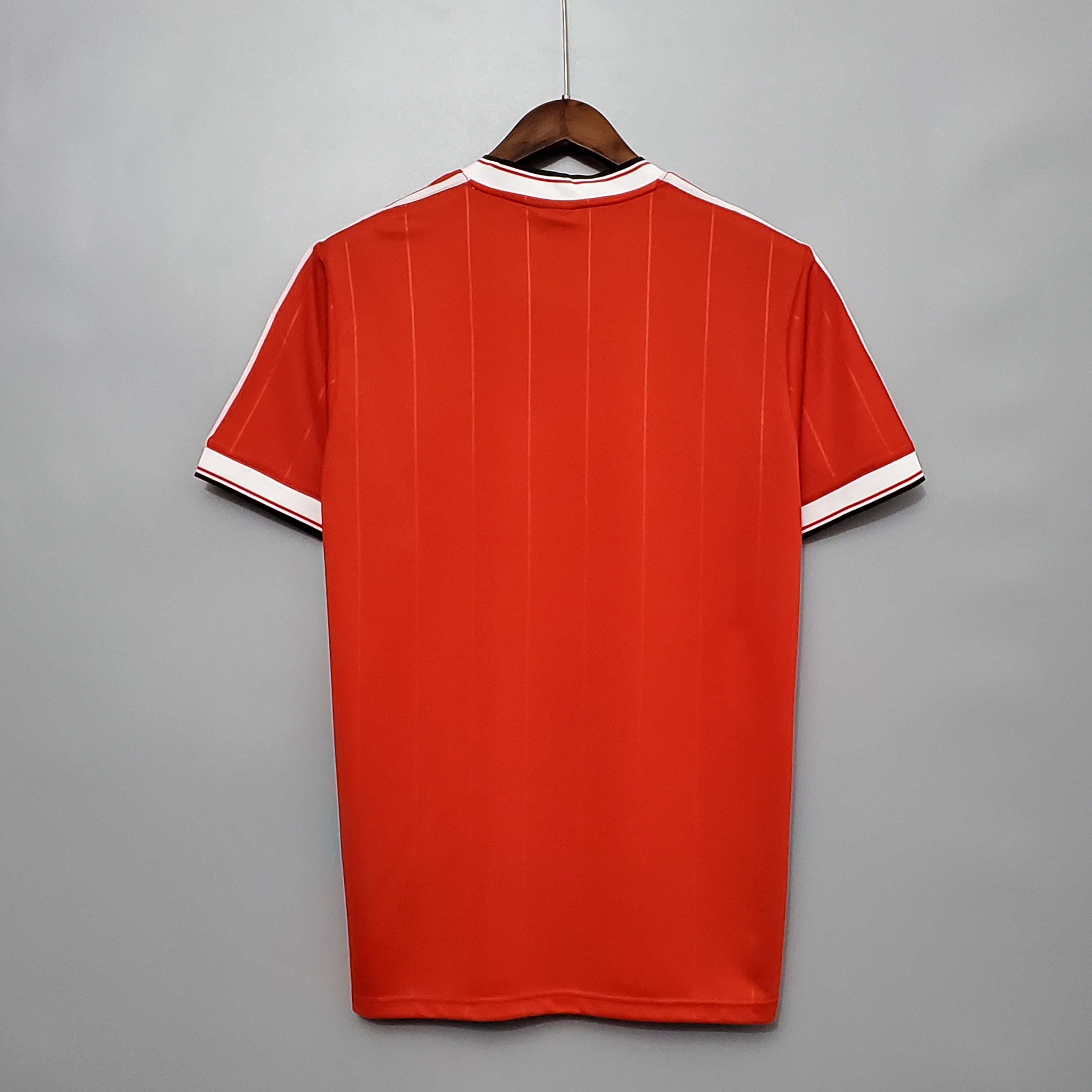 83-84 Manchester United Home Red Retro Jersey/83-84曼联主场
