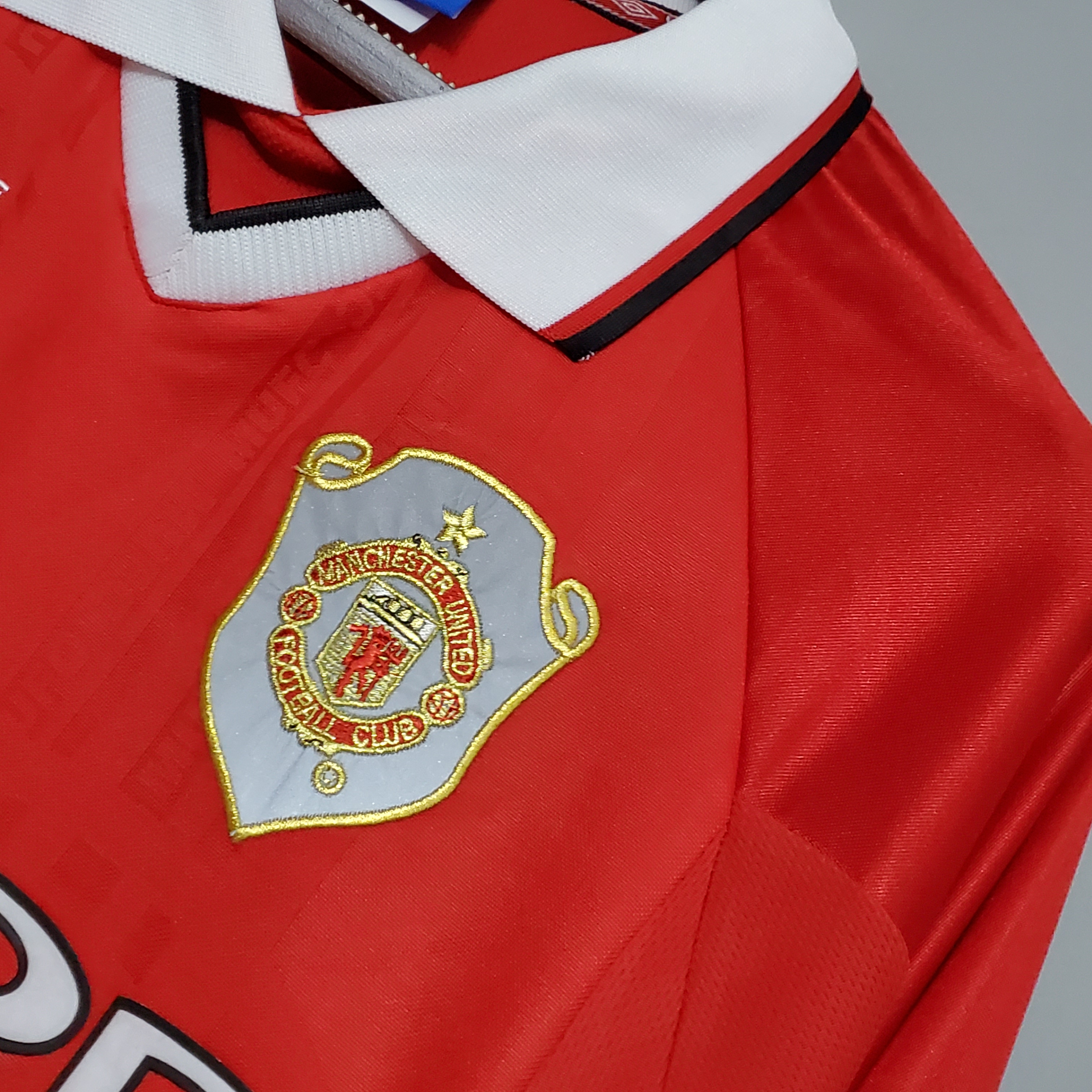 1999-2000 Manchester United Home Long Sleeve Retro Jersey/99-00曼联主场长袖