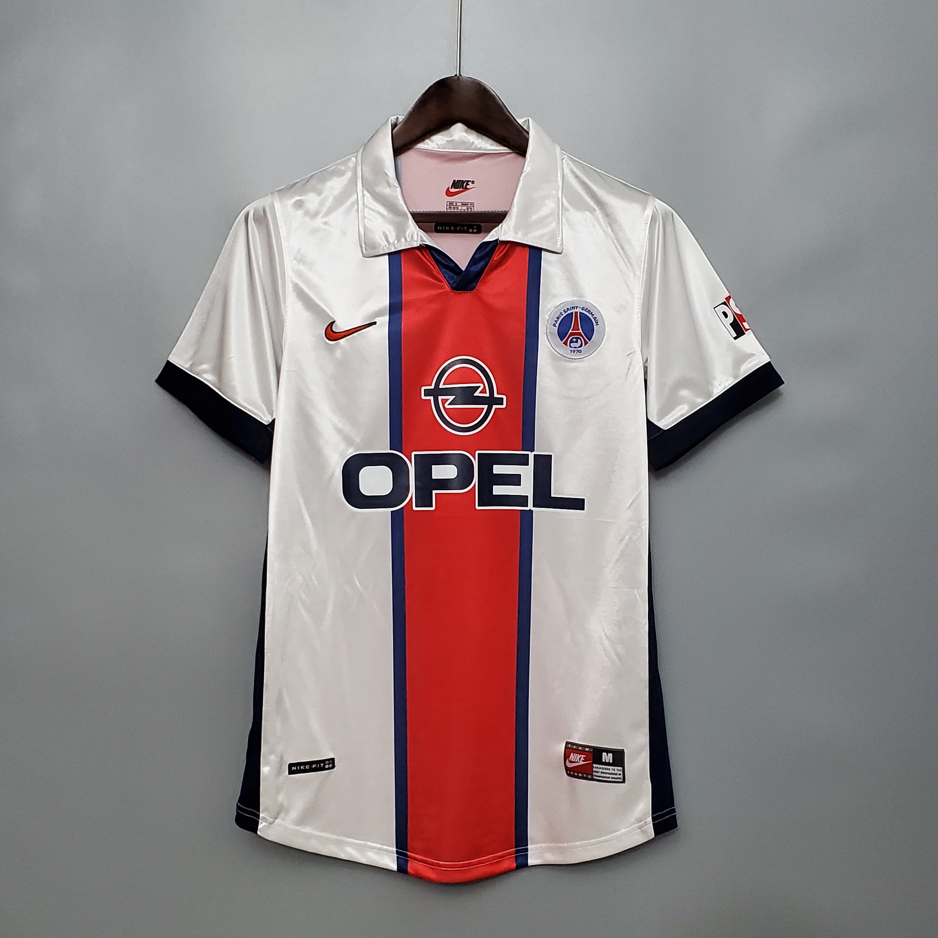 1998 PSG Away White Retro Jersey/1998PSG客场