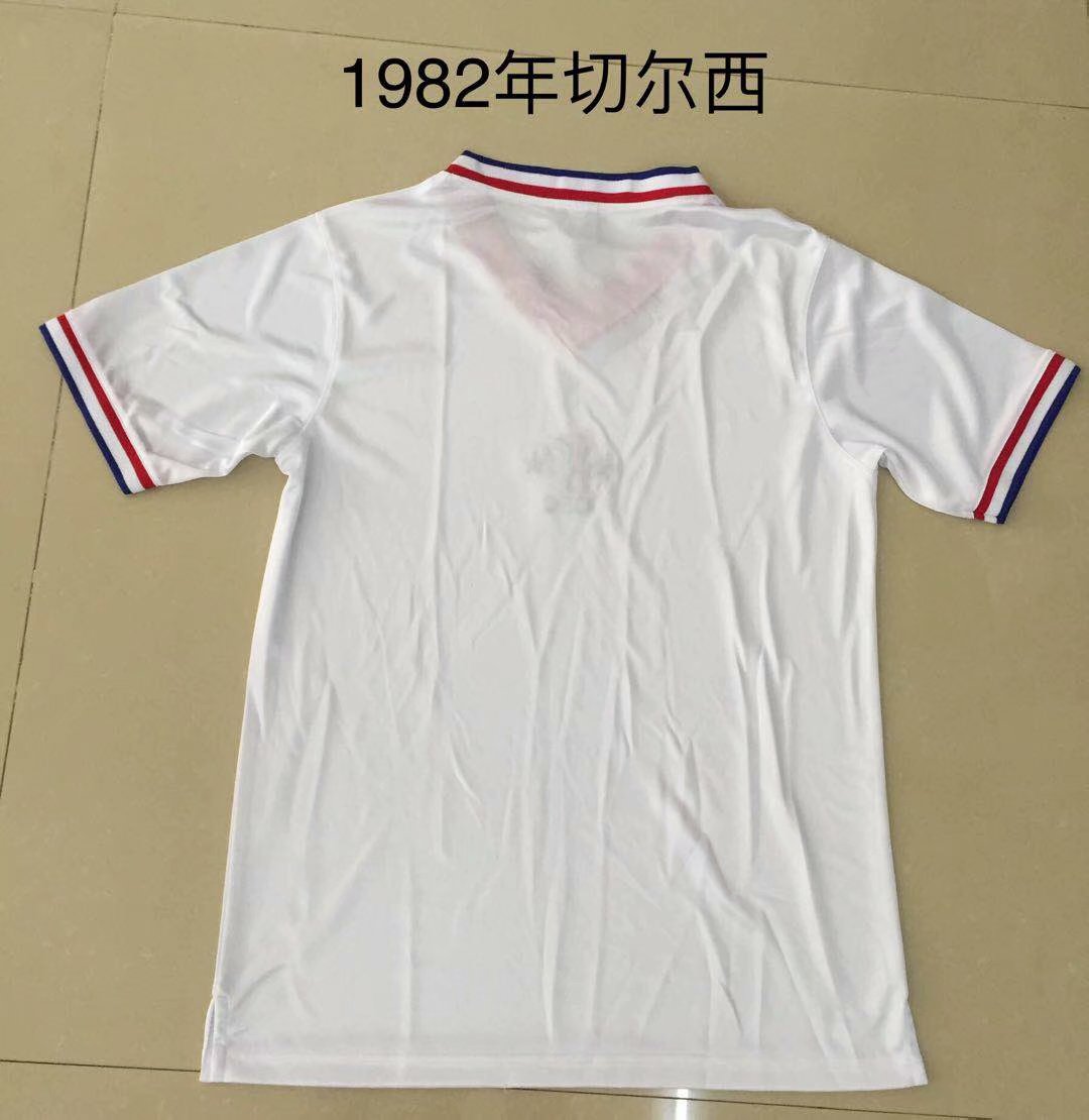 1982 Chelsea White Retro Jersey/1982切尔西白色