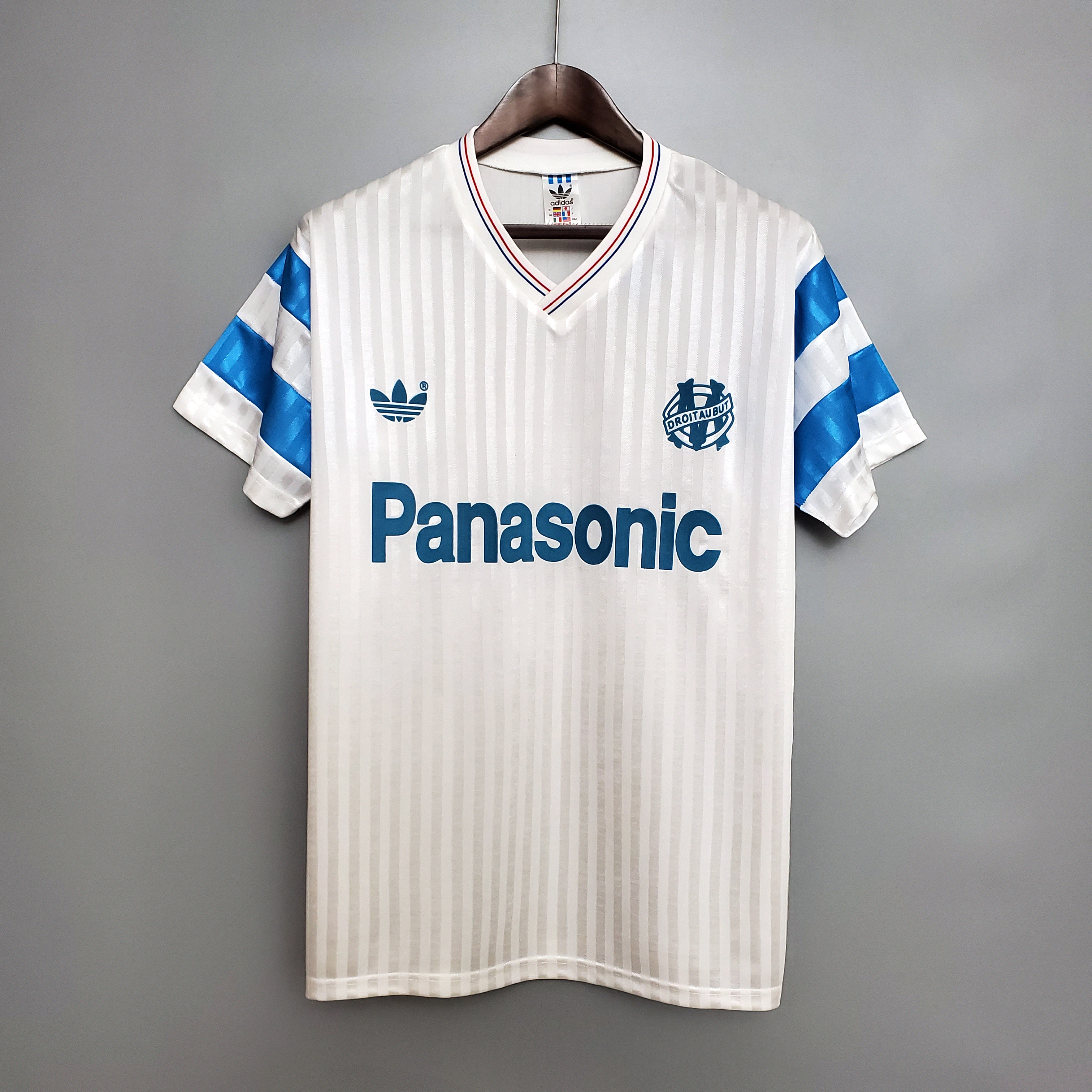 1990 Marseille Home Retro Jersey/1990马赛主场