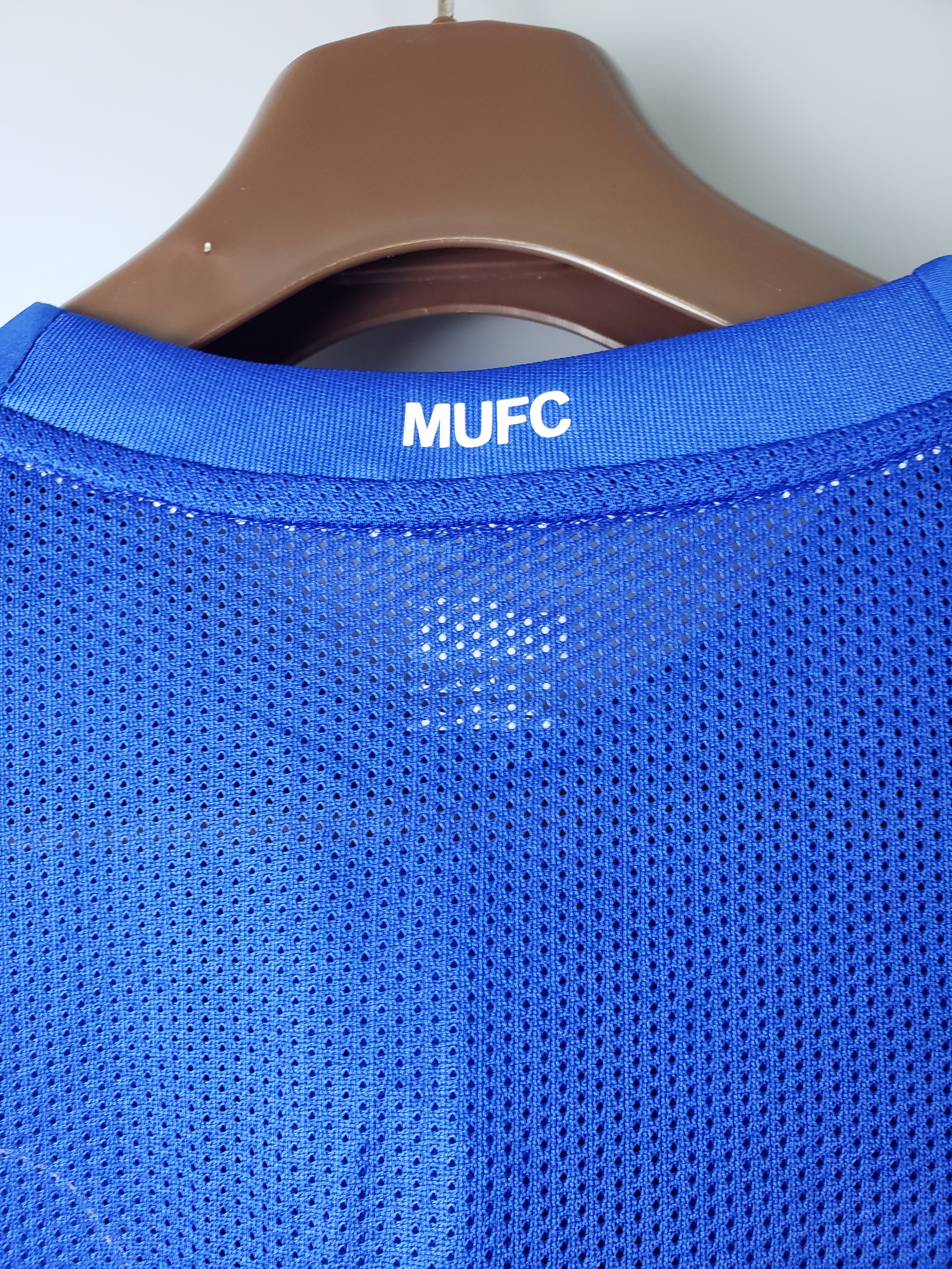 08-09 Manchester United Blue Long Sleeve Retro Jersey/08-09曼联蓝色长袖