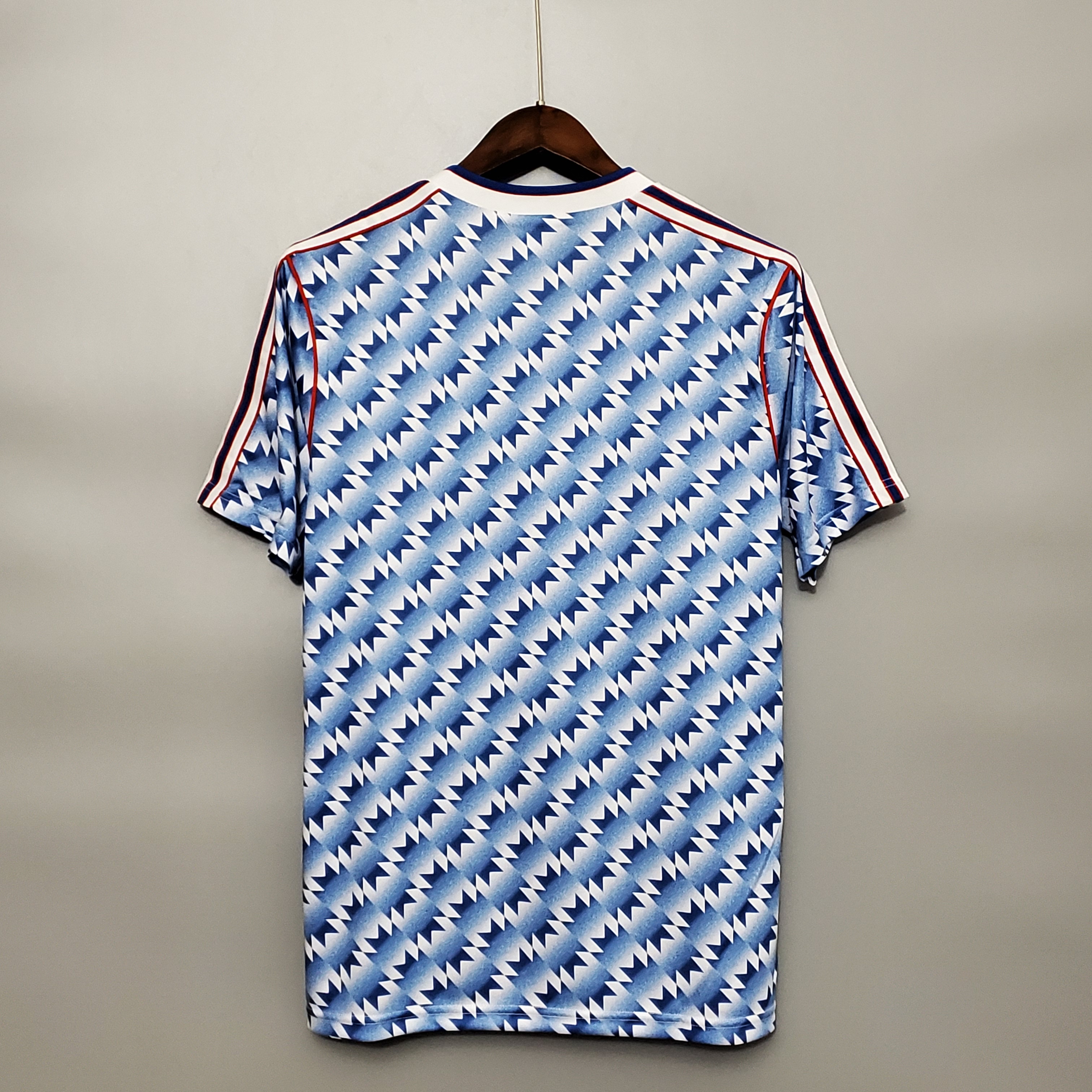 90-92 Manchester United Blue Retro Jersey/90-92曼联蓝色