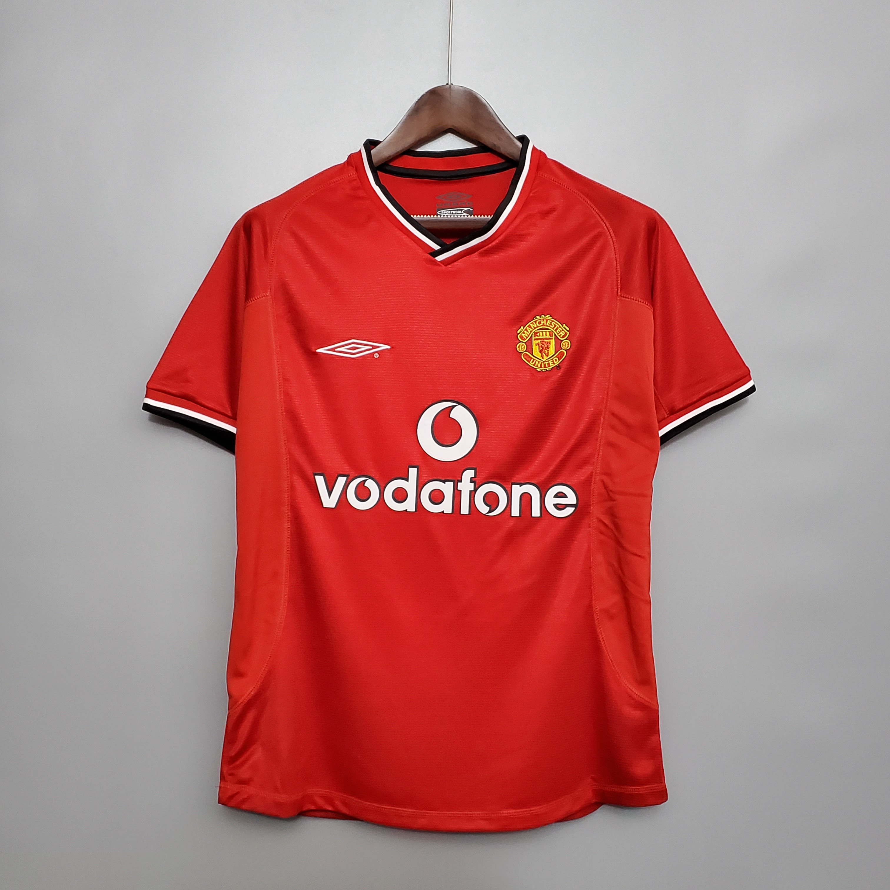 00-01 Manchester United Home Retro Jersey/00-01曼联主场
