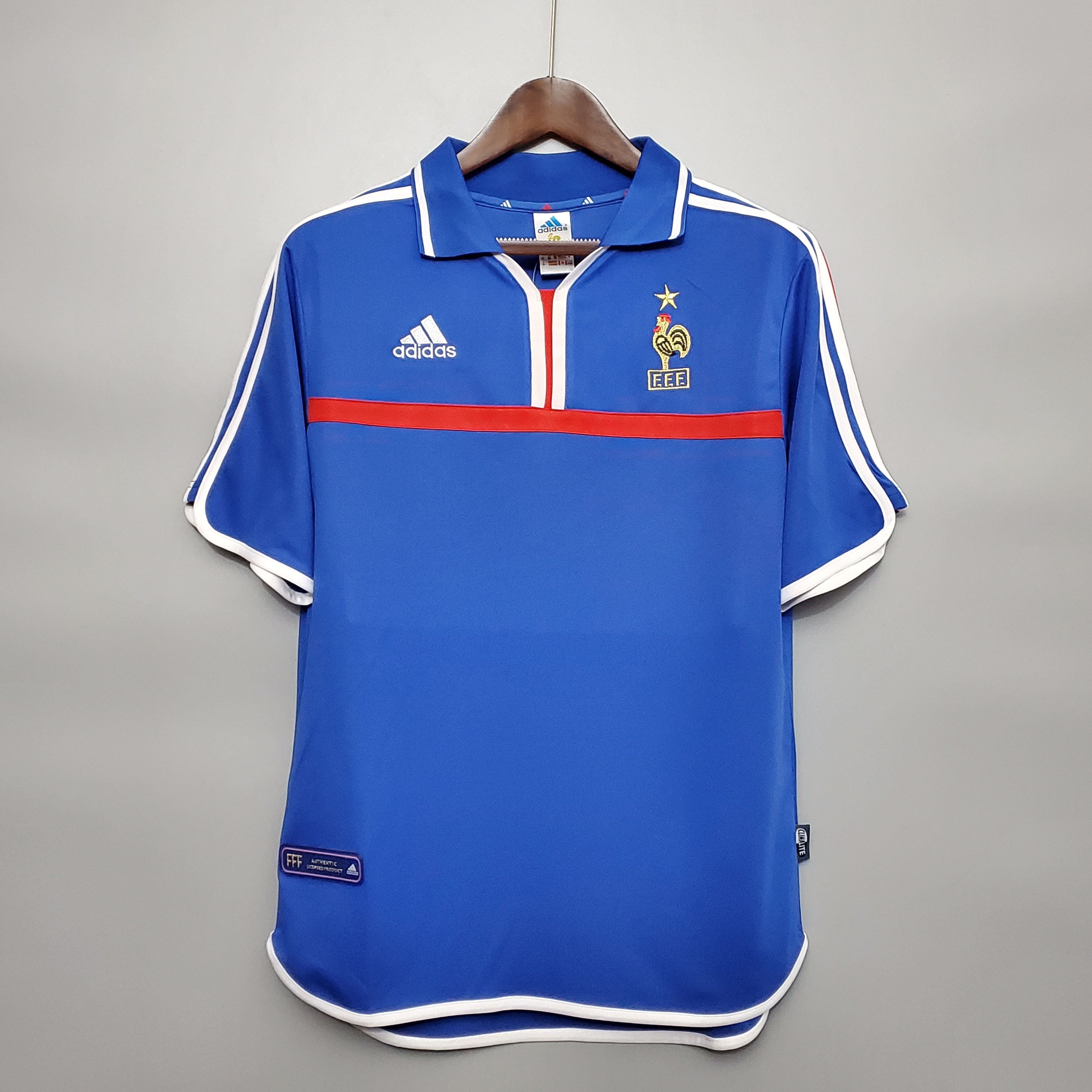 2000 France Home Retro Jersey/2000法国主场
