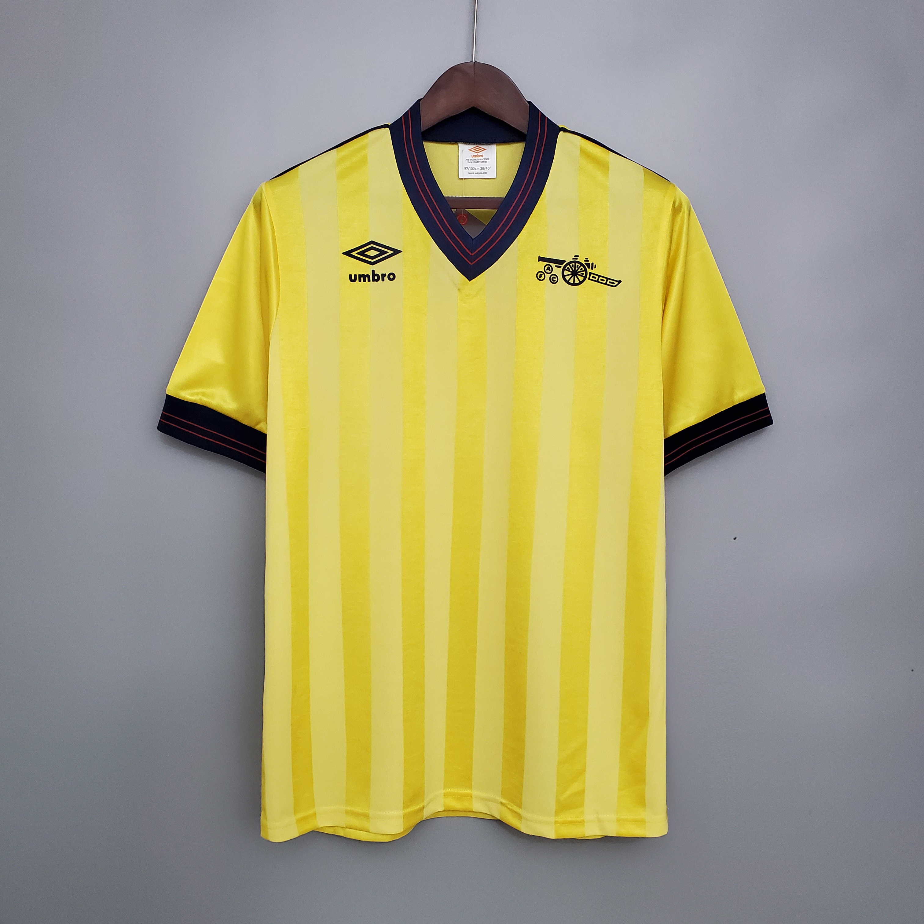 83-86 Arsenal Away Retro Jersey/83-86 阿森纳客场