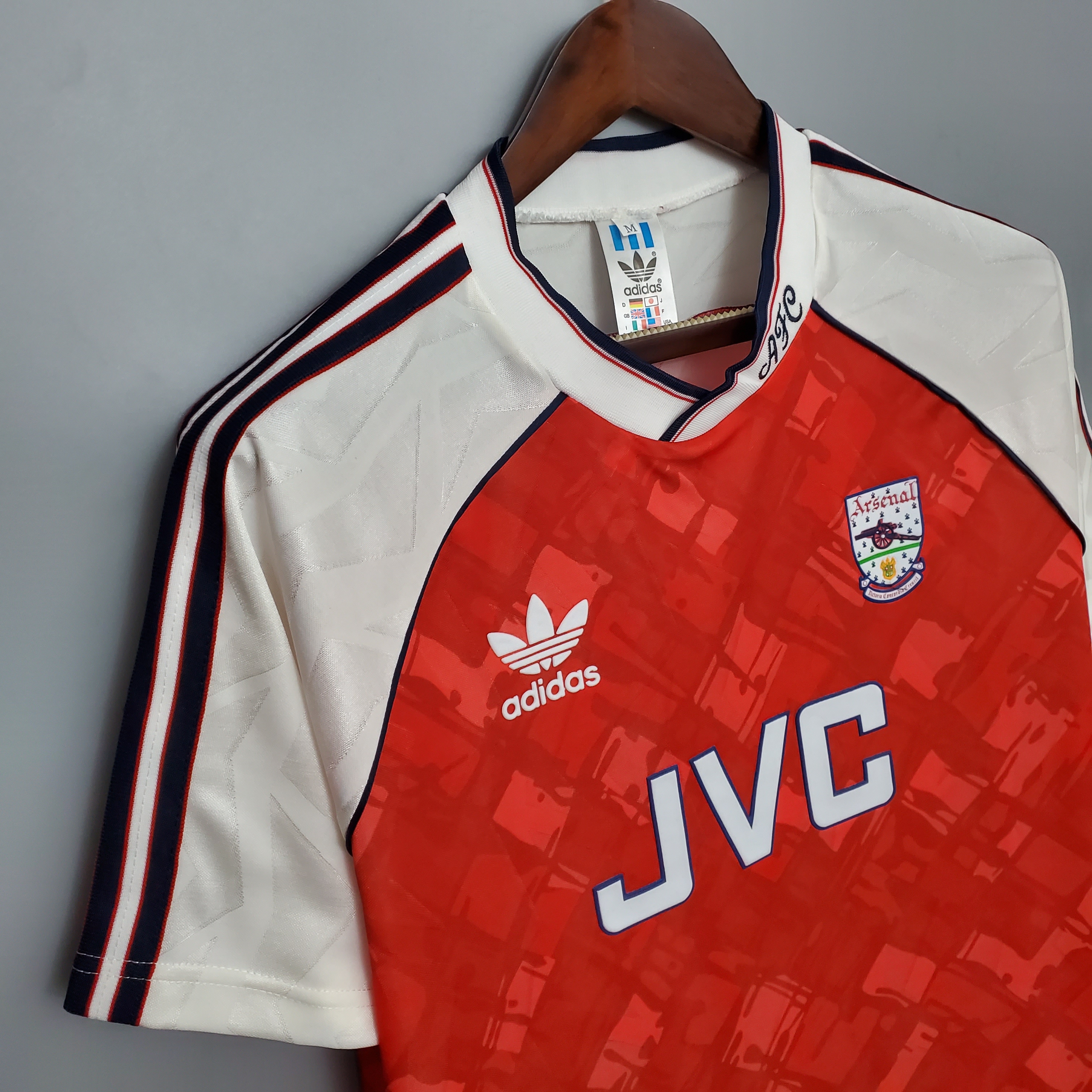 90-92 Arsenal Home Retro Jersey/90-92 阿森纳主场