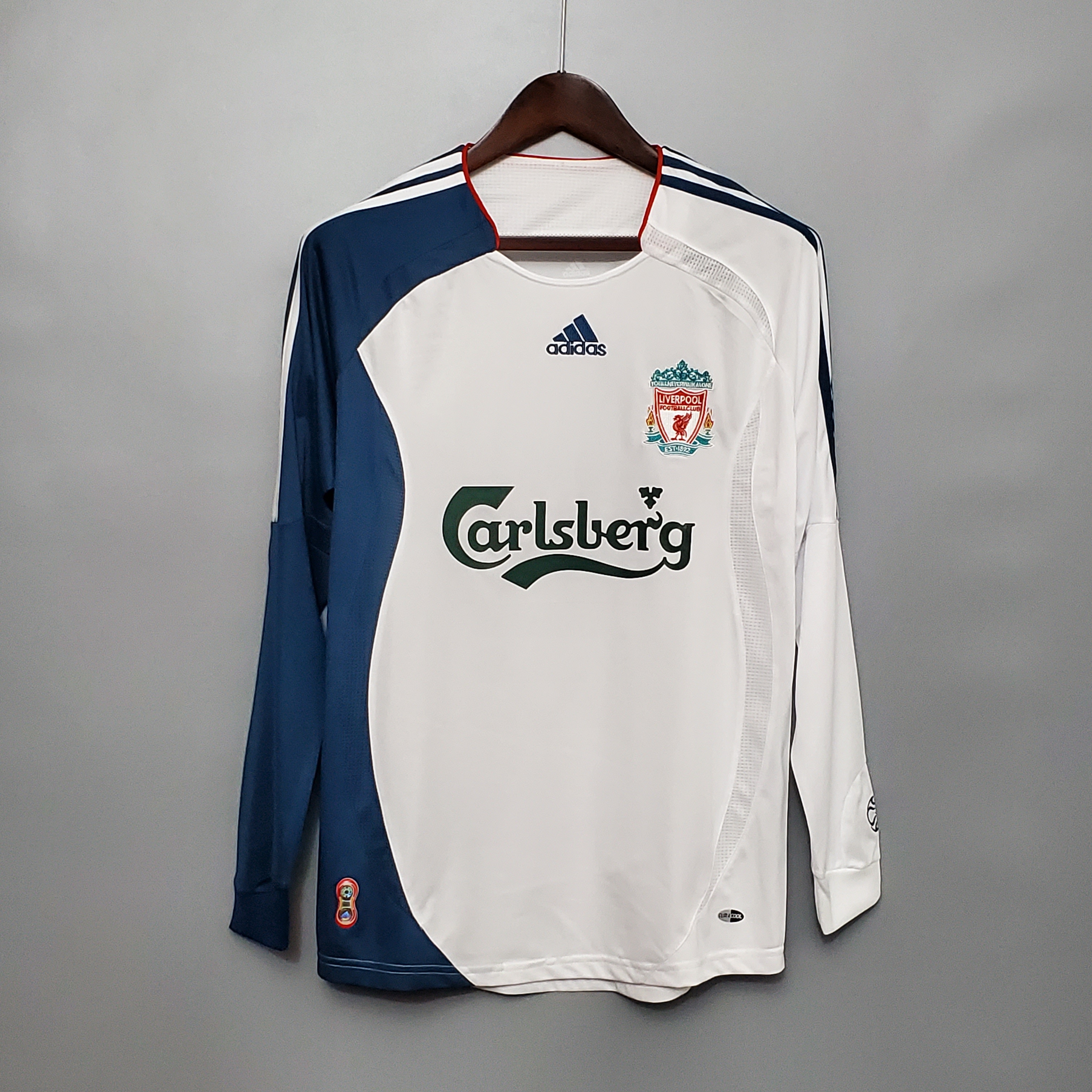 06-07 Liverpool Away Long Sleeve Retro Jersey/06-07 利物浦客场长袖