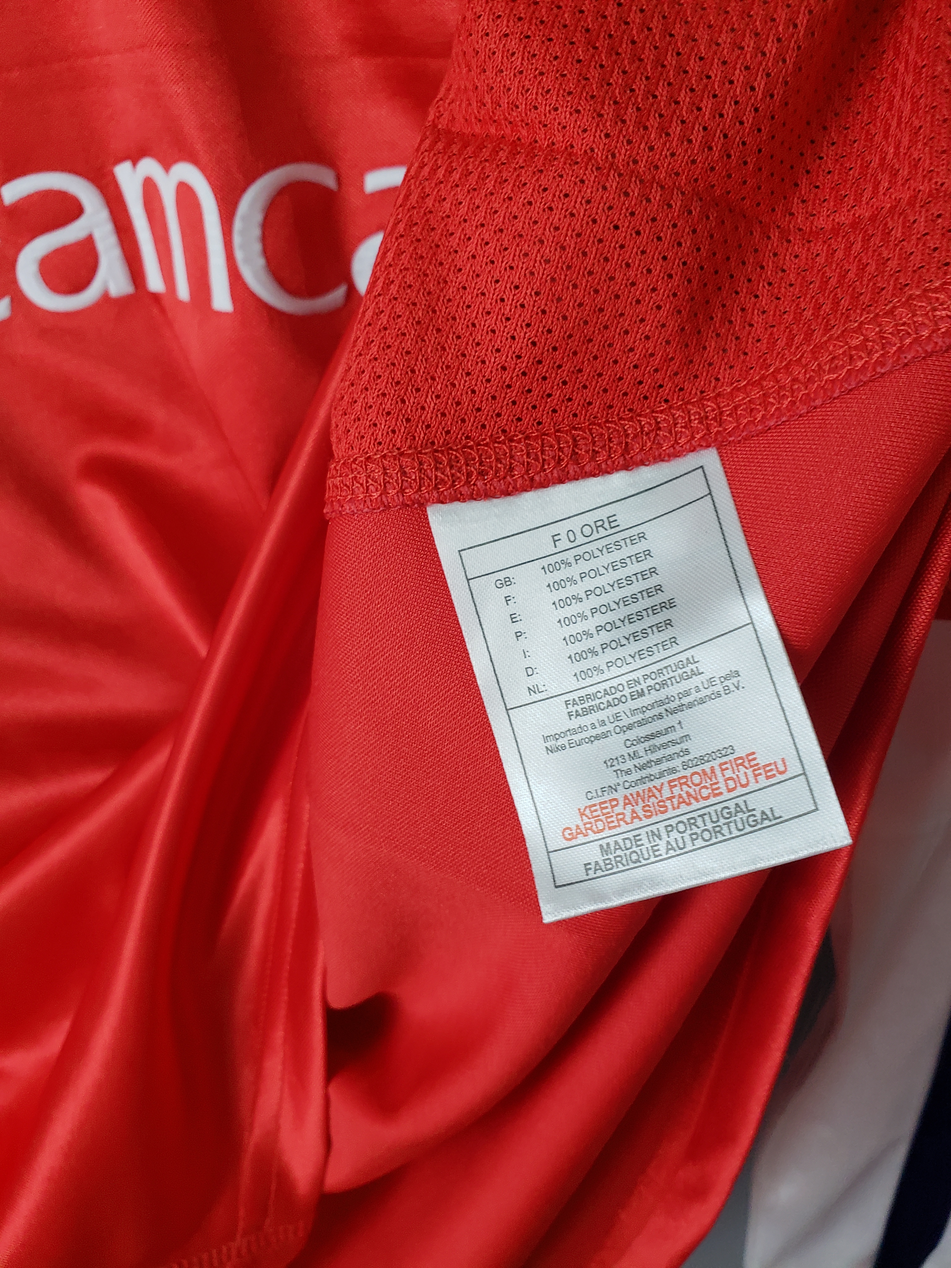 2000 Arsenal Home Long Sleeve Retro Jersey/2000 阿森纳主场长袖