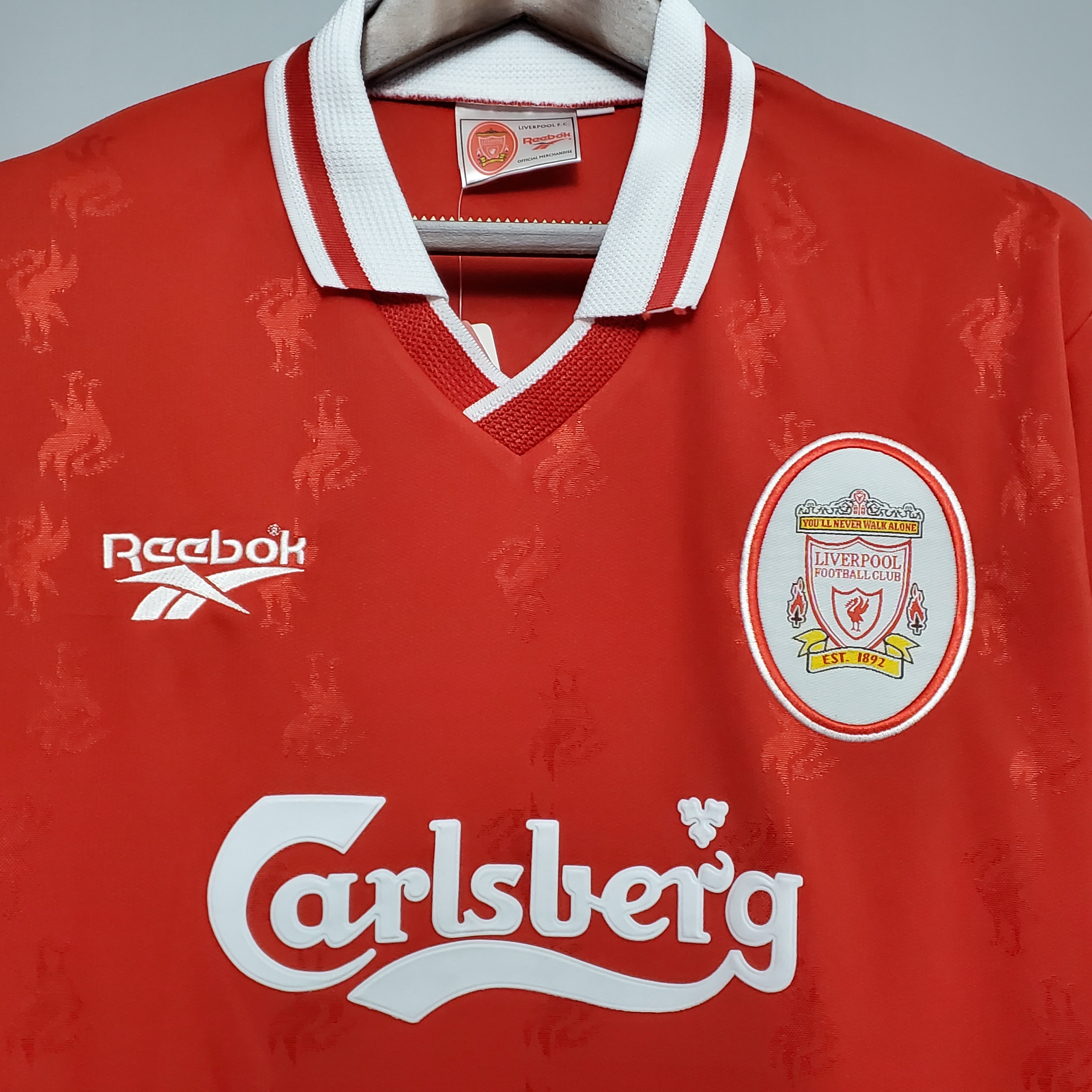 96-97 Liverpool Home Retro Jersey/96-97 利物浦主场