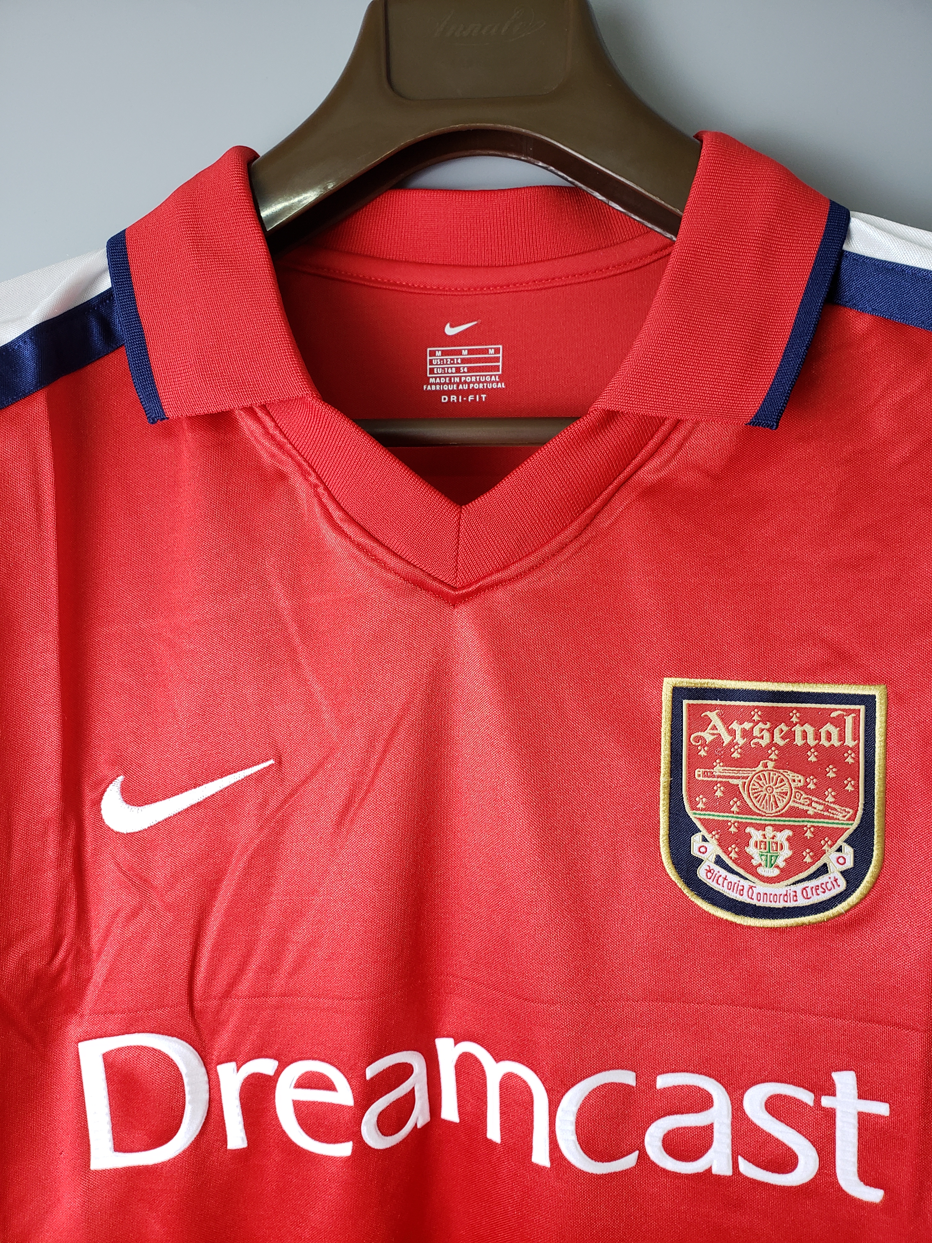 2000 Arsenal Home Long Sleeve Retro Jersey/2000 阿森纳主场长袖