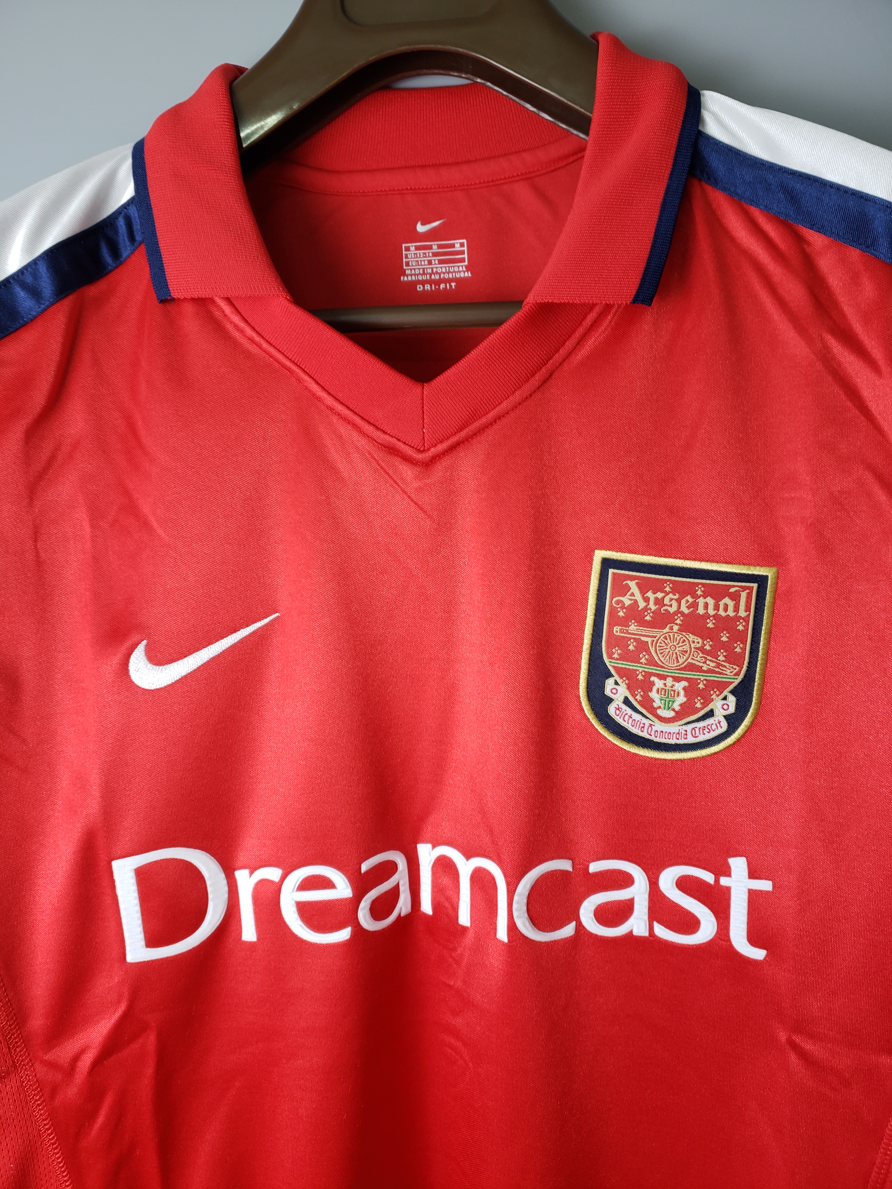 2000 Arsenal Home Retro Jersey/2000 阿森纳主场