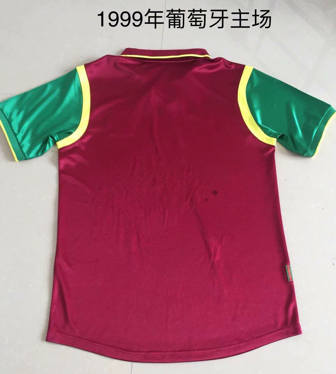 1999 Portugal Home Retro Jersey/1999 葡萄牙主场