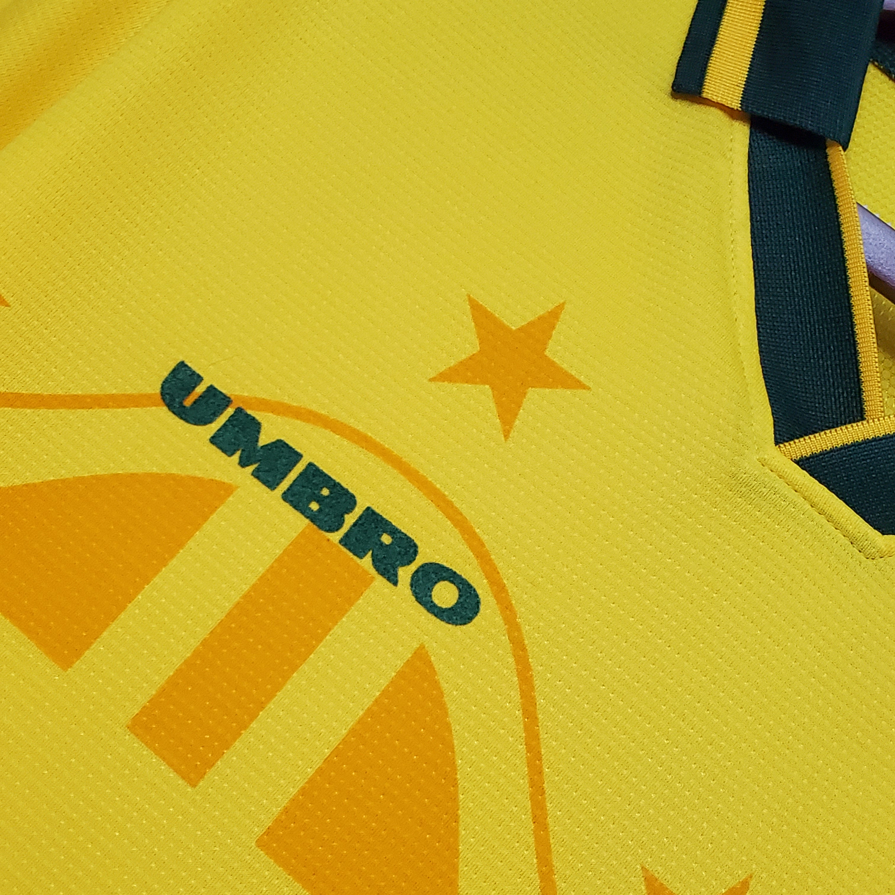 93-94 Brazil Home Retro Jersey/93-94 巴西主场