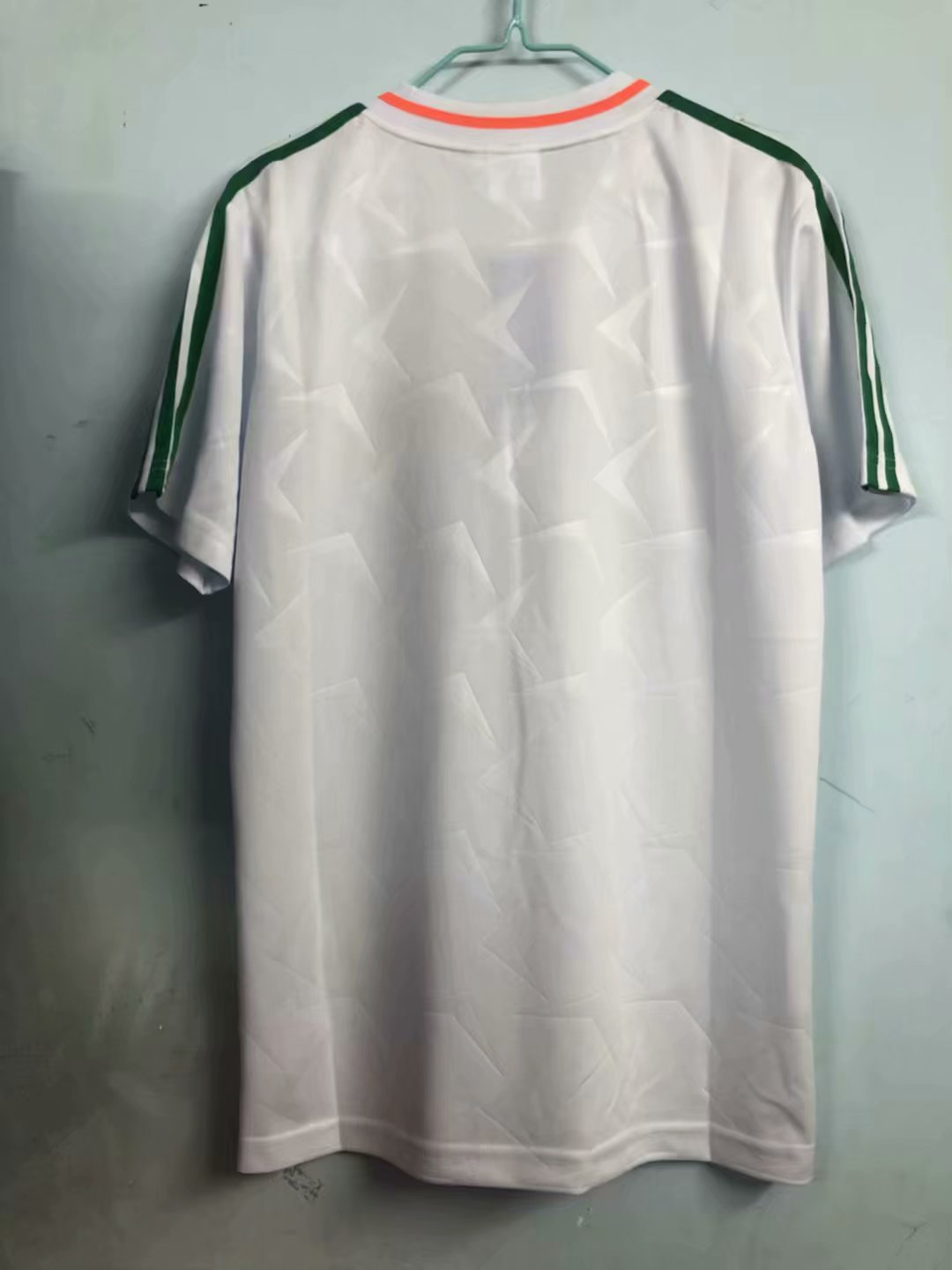 Republic of Ireland White Retro Jersey/爱尔兰白色复古