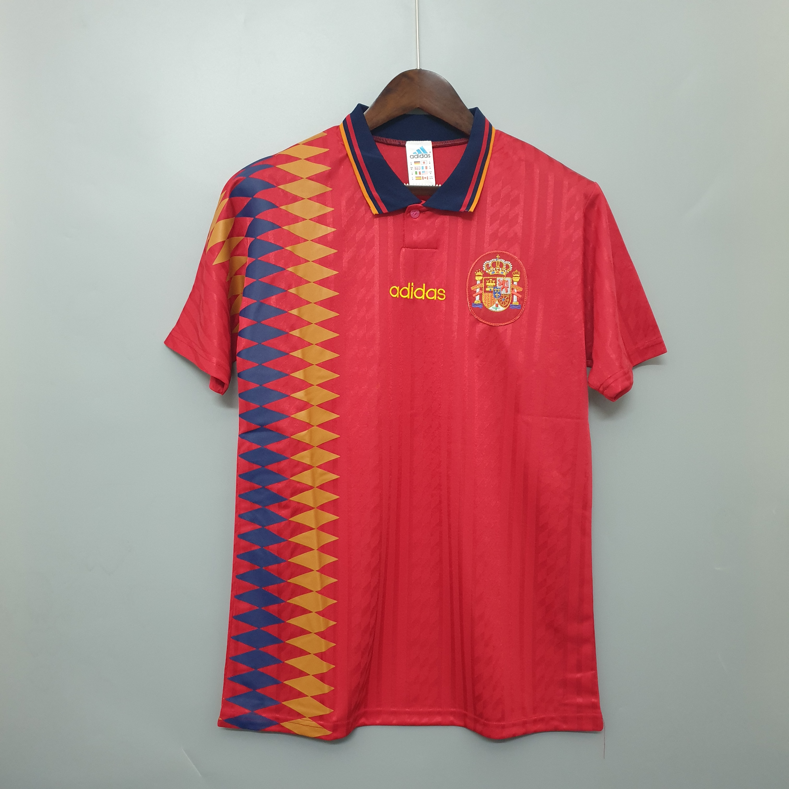 1994 Spian Home Retro Jersey/1994 西班牙主场