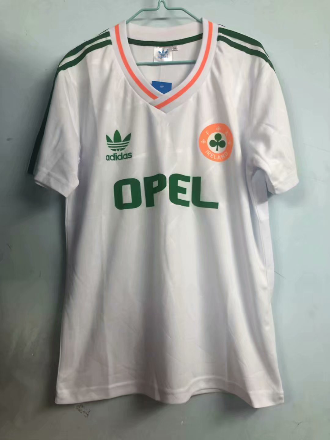 Republic of Ireland  White Retro Jersey/爱尔兰白色复古