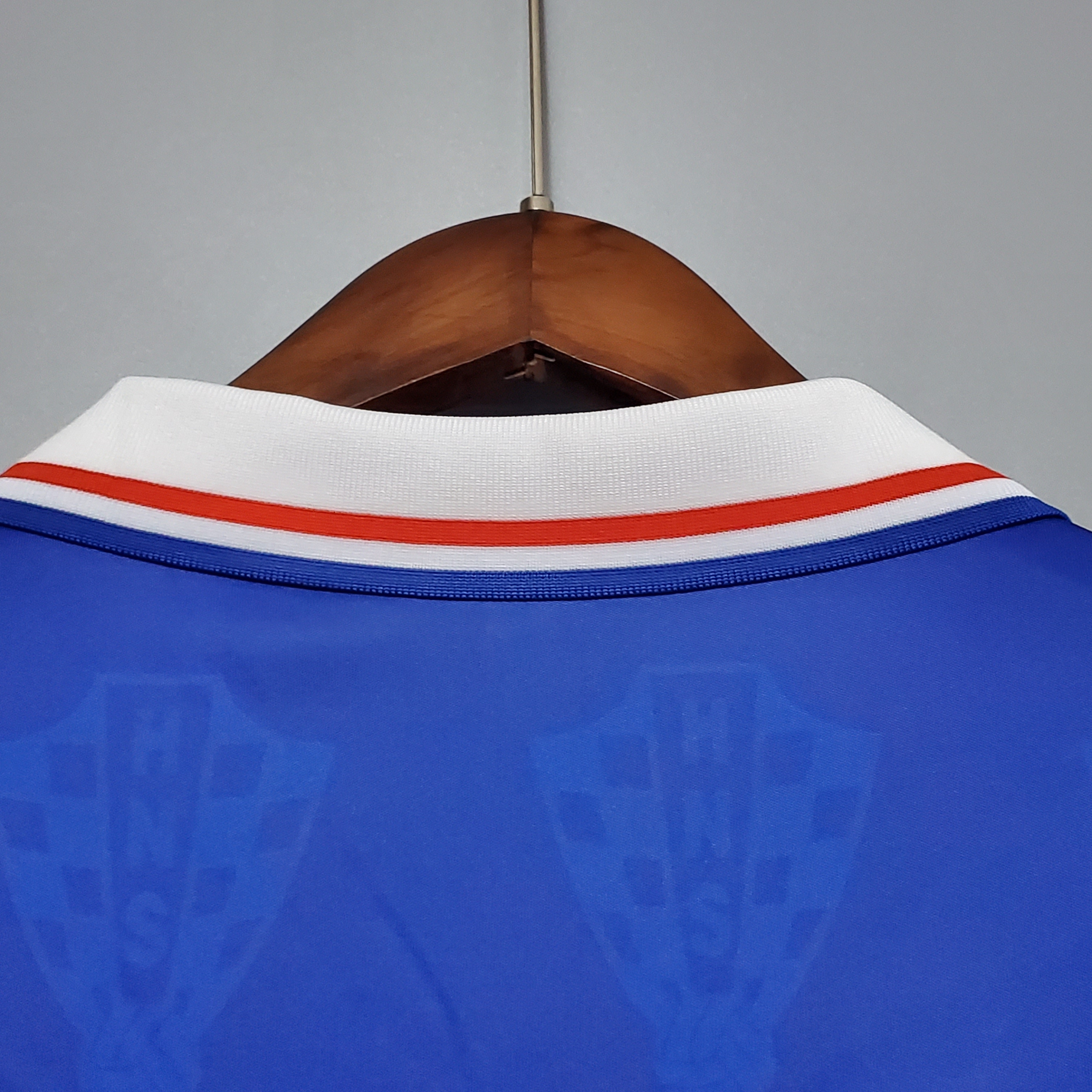 1998 Croatia Away Blue Retro Jersey/1998克罗地亚客场