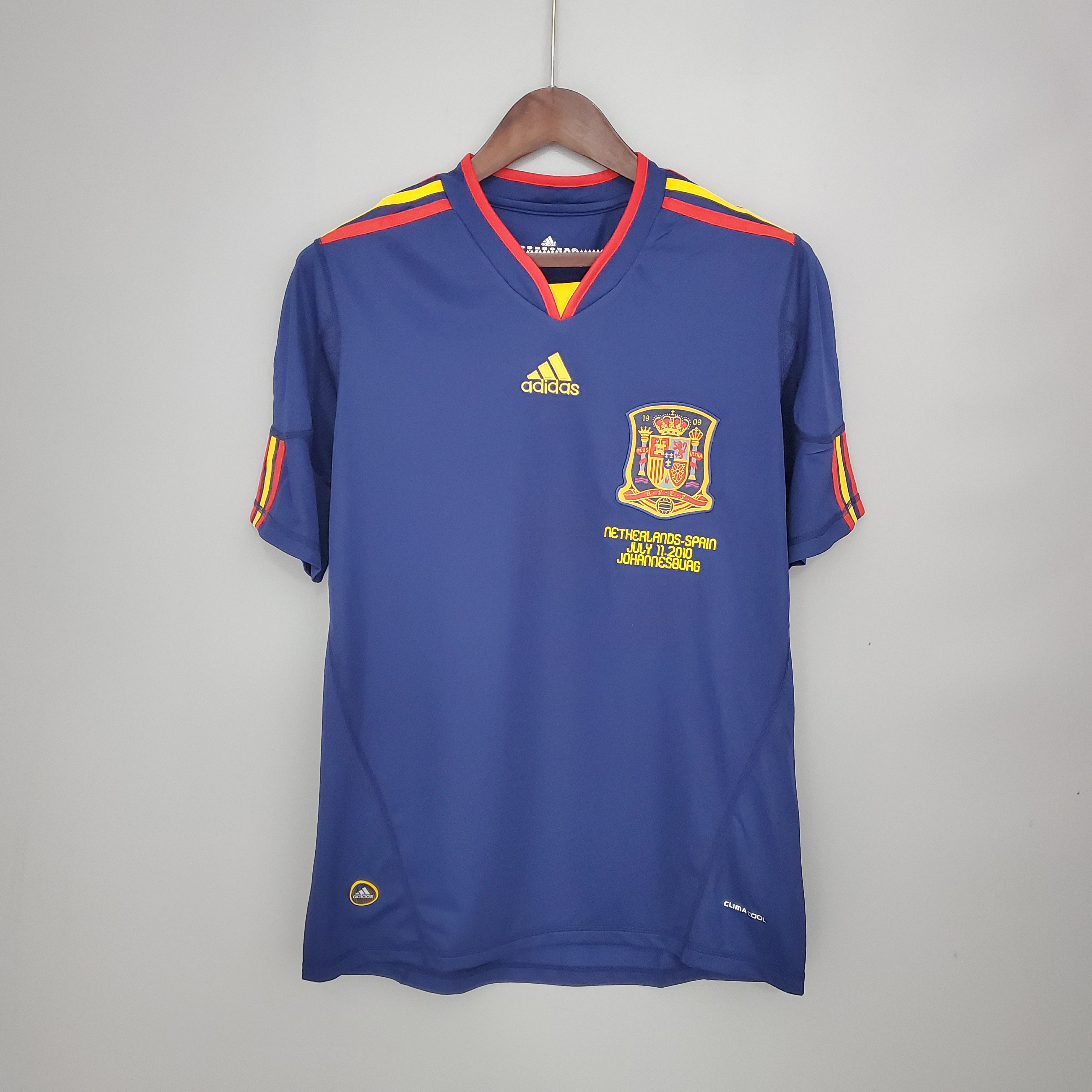 2010 Spain Away Retro Jersey/2010西班牙客场