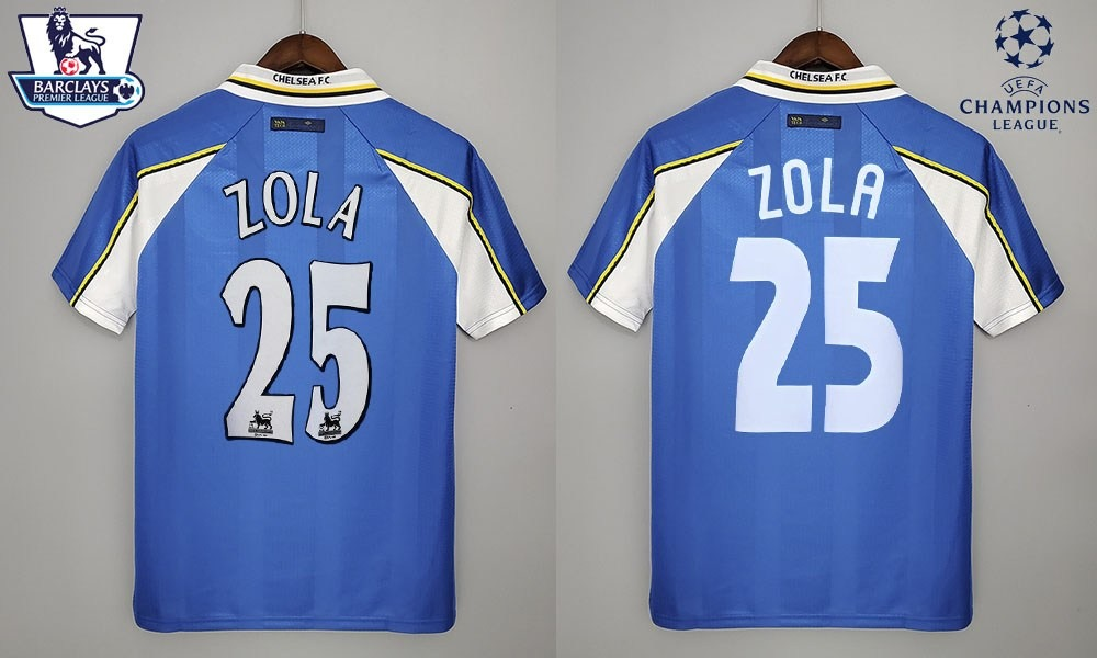 97-99 Chelsea Home Retro Jersey/97-99 切尔西主场