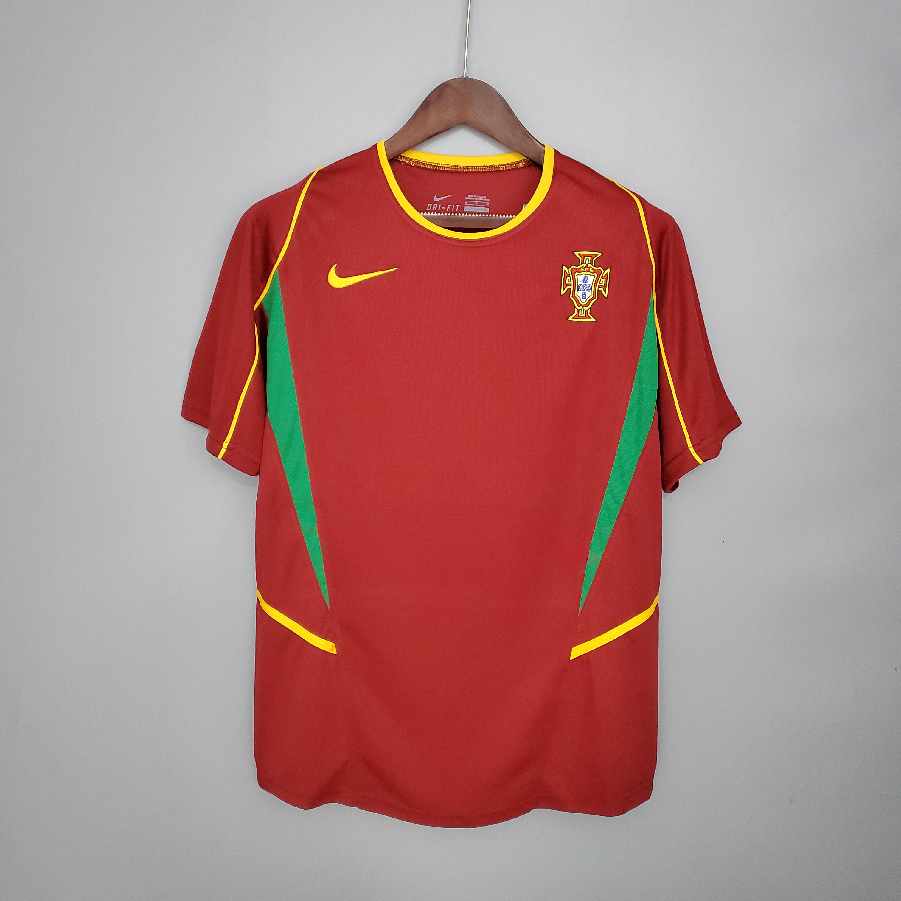 2002 Portugal Home Retro Jersey/2002 葡萄牙主场