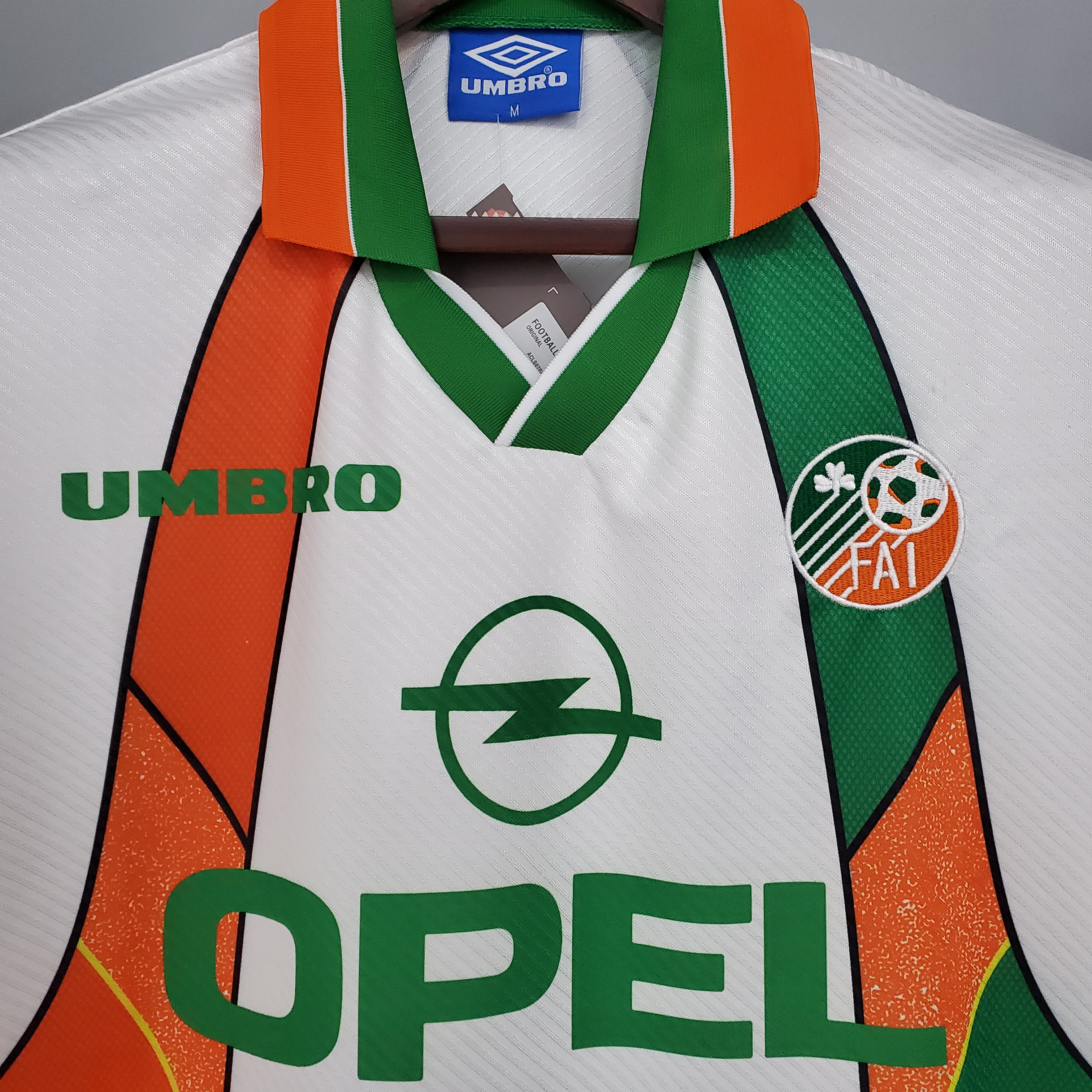 94-96 Ireland Away Retro Jersey/94-96 爱尔兰客场