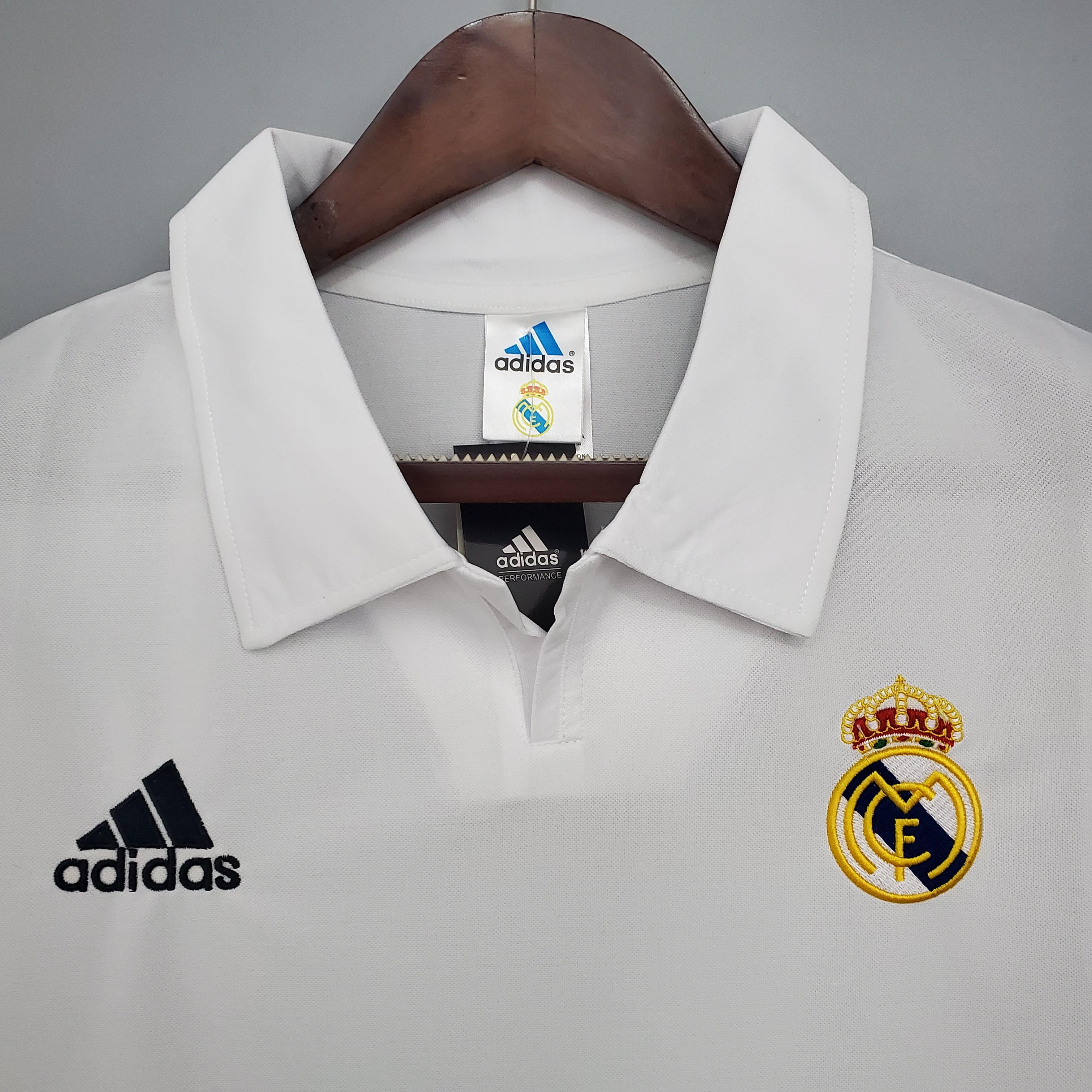 02-03 Real Madrid Retro Champions League Home Jersy/02-03 皇马主场欧冠版