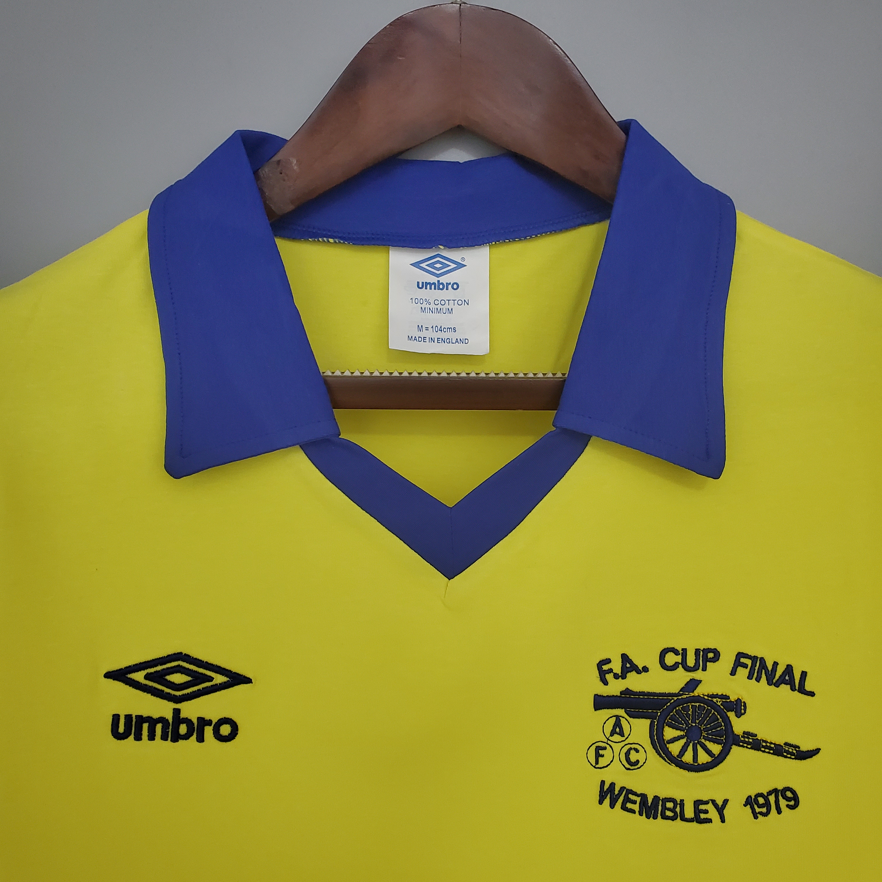 71-79 Arsenal Away Yellow Retro Jersey/71-79 阿森纳客场