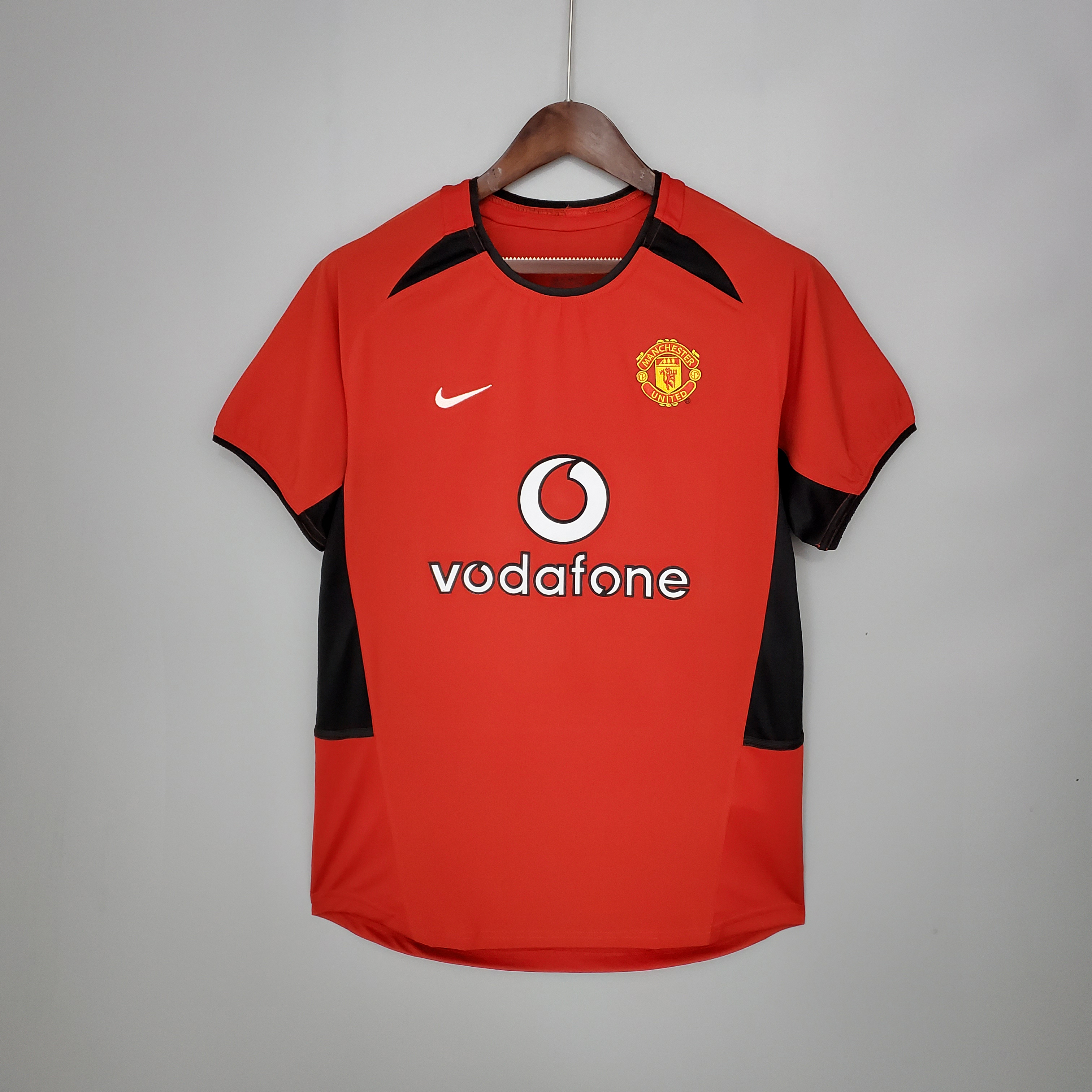 02-04 Manchester United Home Red Retro Jersey/02-04 曼联主场