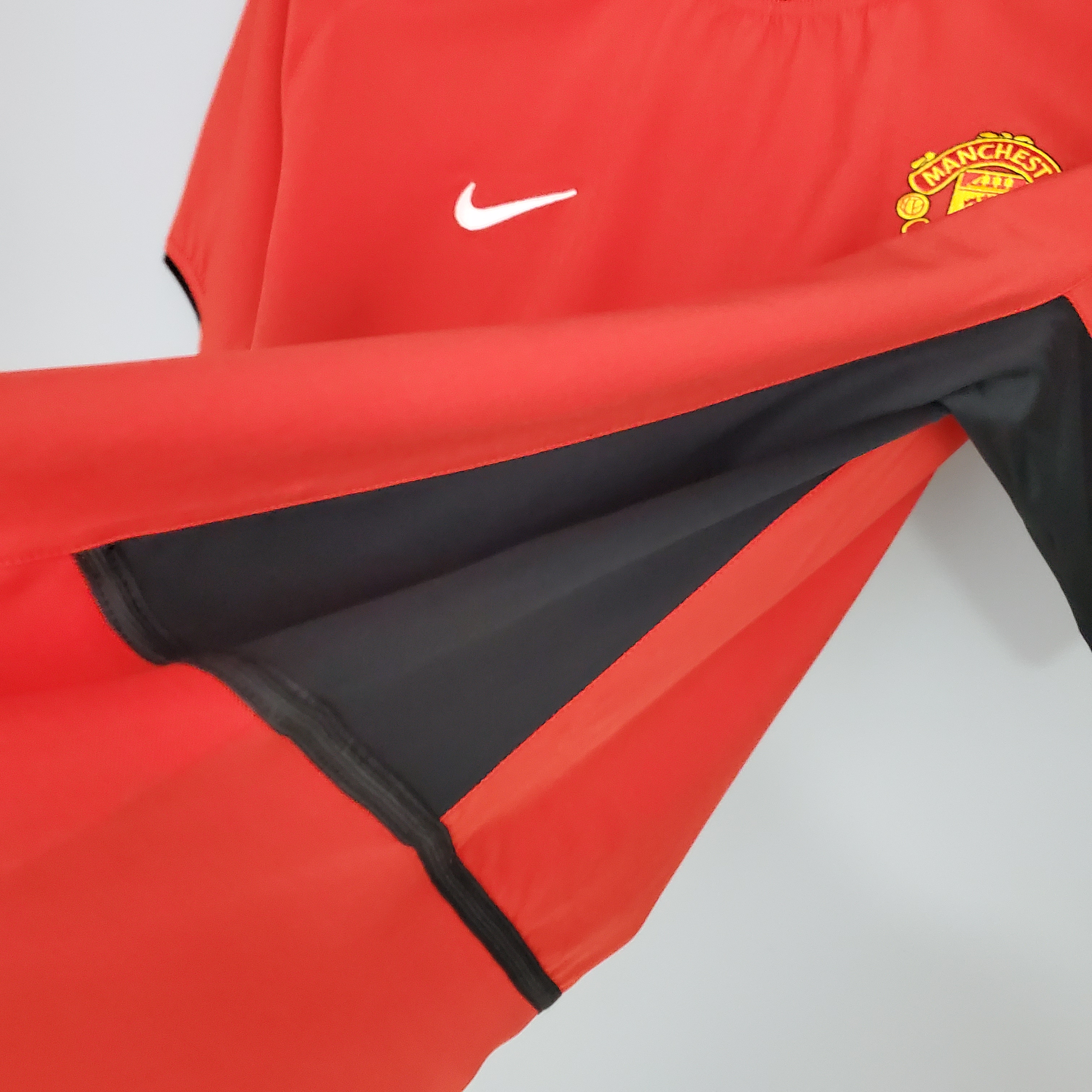 02-04 Manchester United Home Red Retro Jersey/02-04 曼联主场