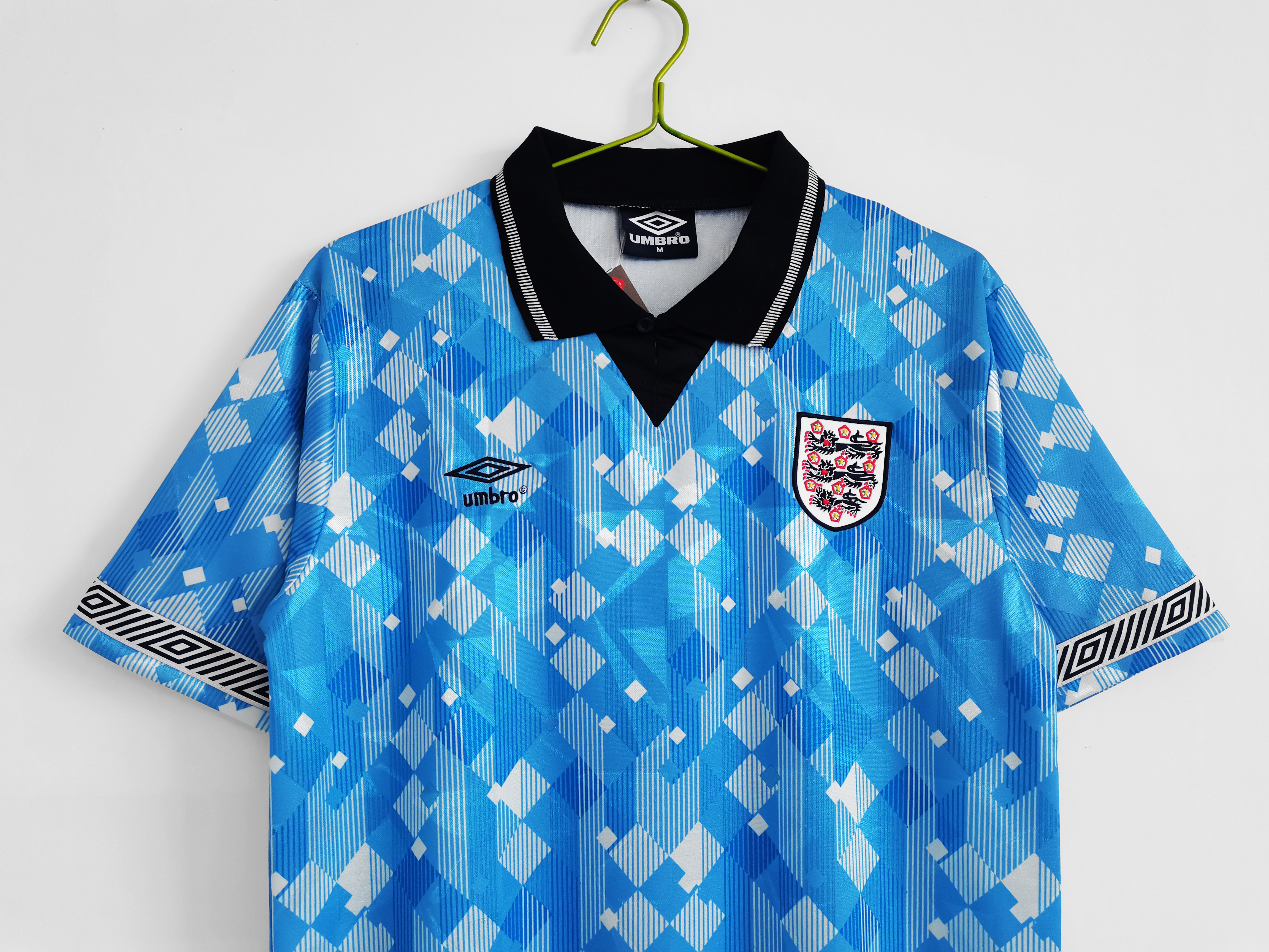 1990 England Third  Retro Jersey/1990 英格兰第二客场