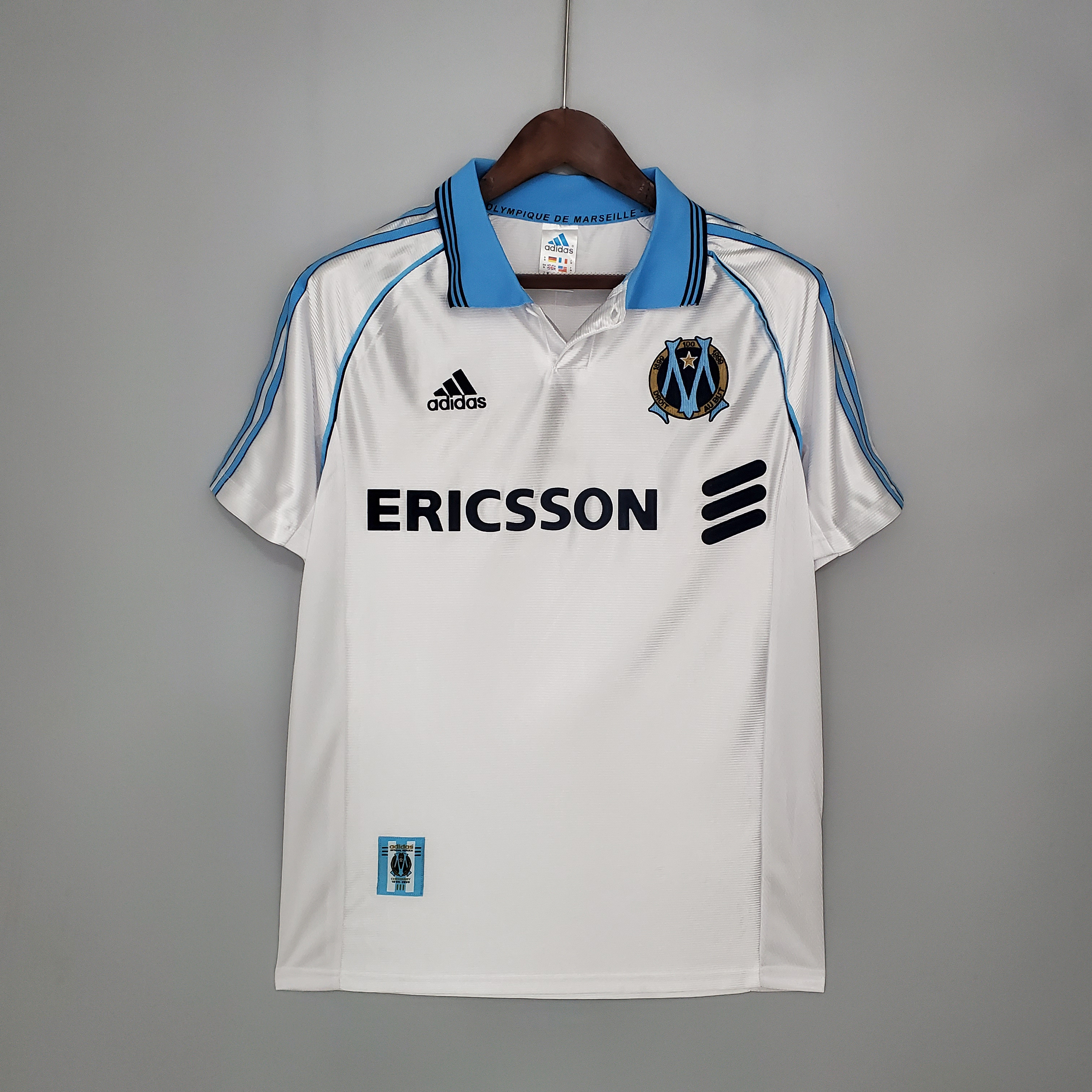 98-99 Marseille Home Retro Jersey/98-99 马赛主场