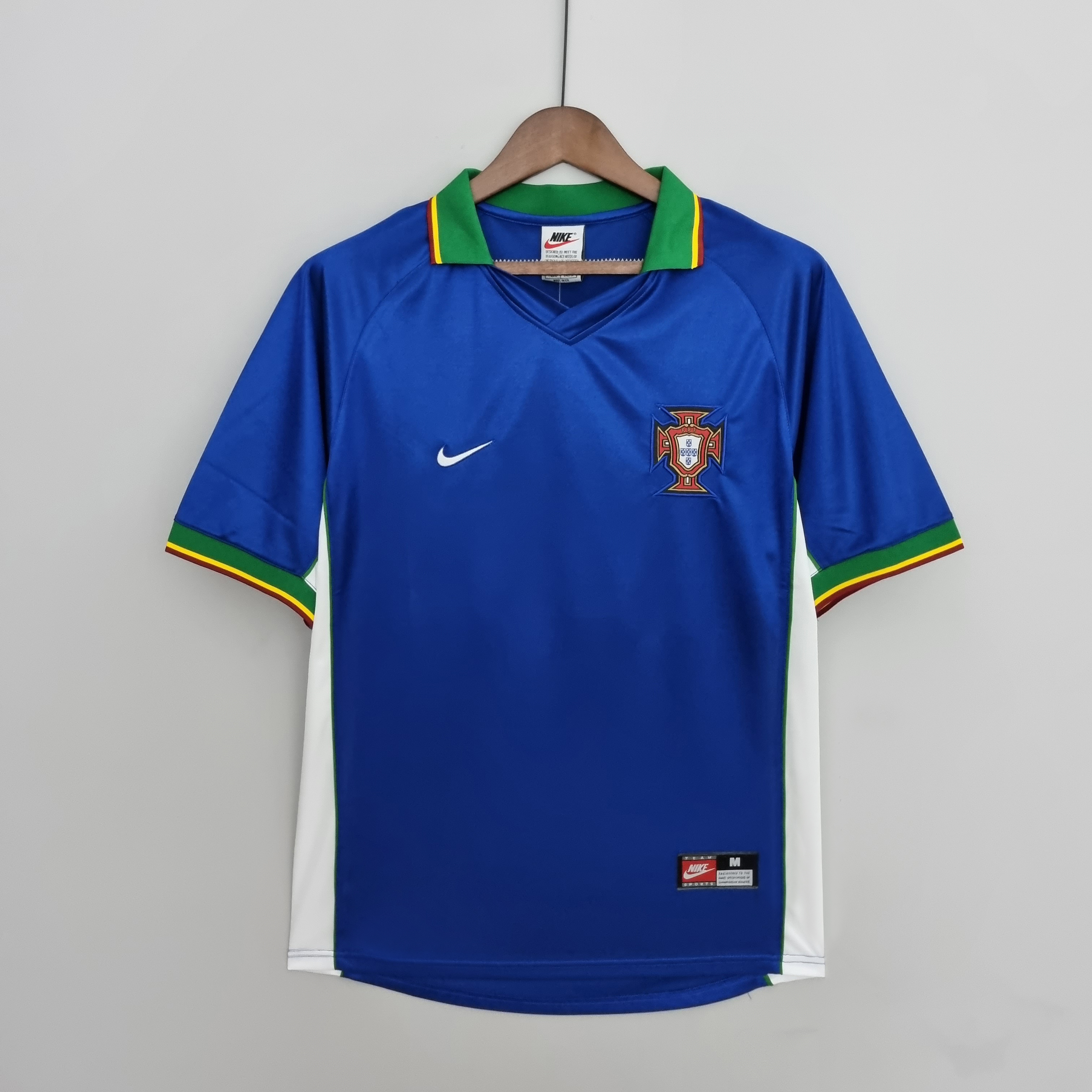 1998 Portugal Away Retro Jersey/1998 葡萄牙客场