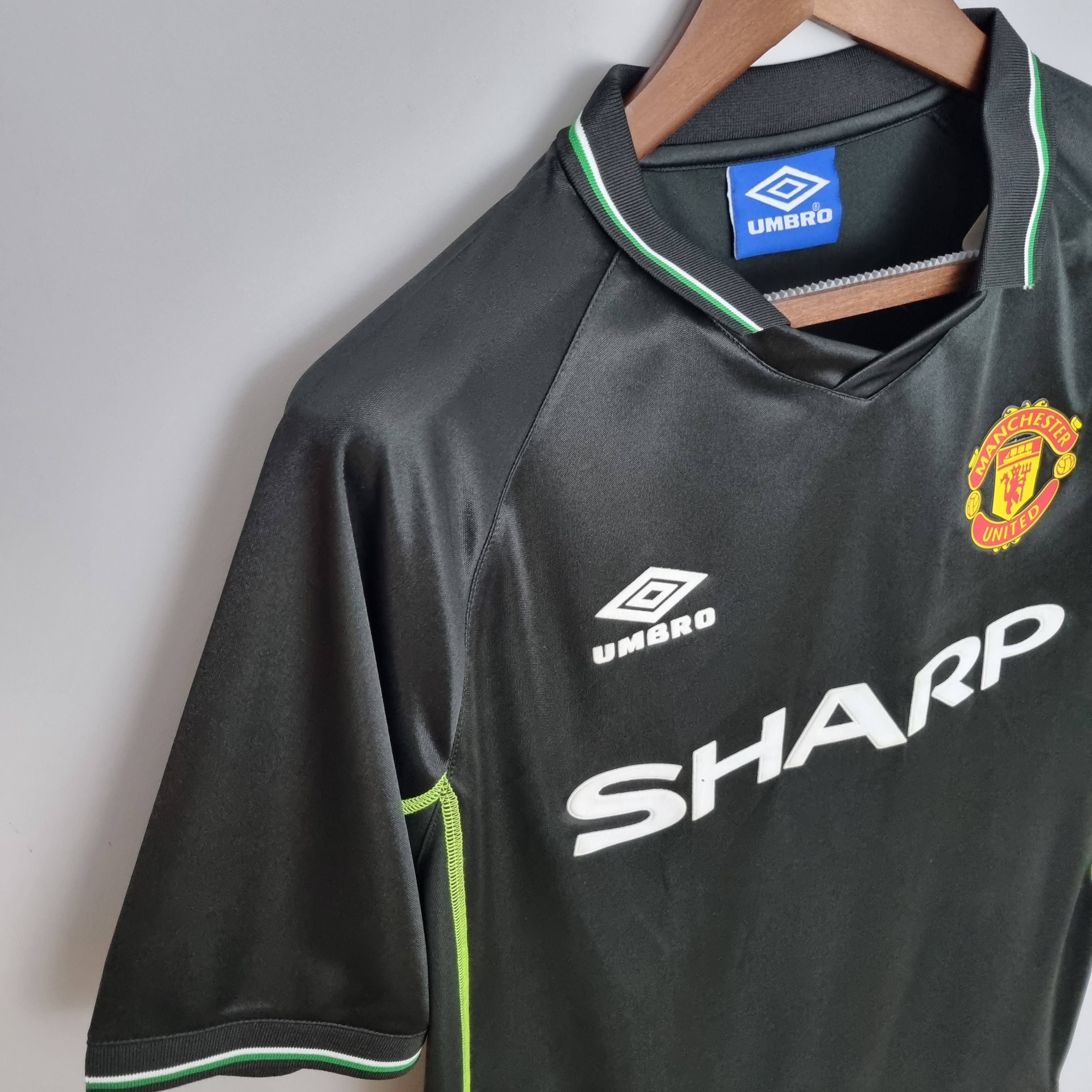 1988 Manchester United Black Retro Jersey/1988 曼联黑色