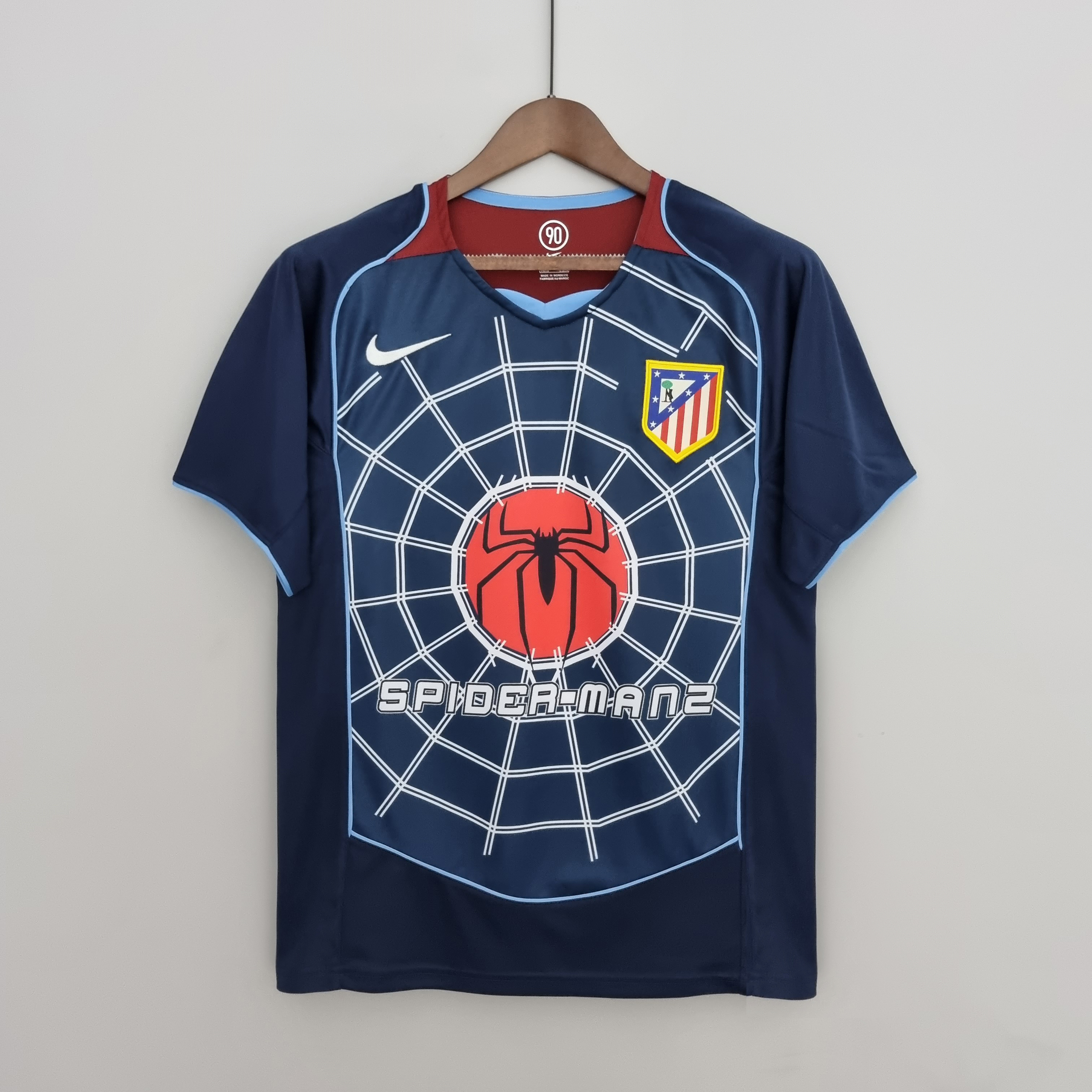 04-05 Atletico Madrid Away Retro Jersey/04-05 马竞客场