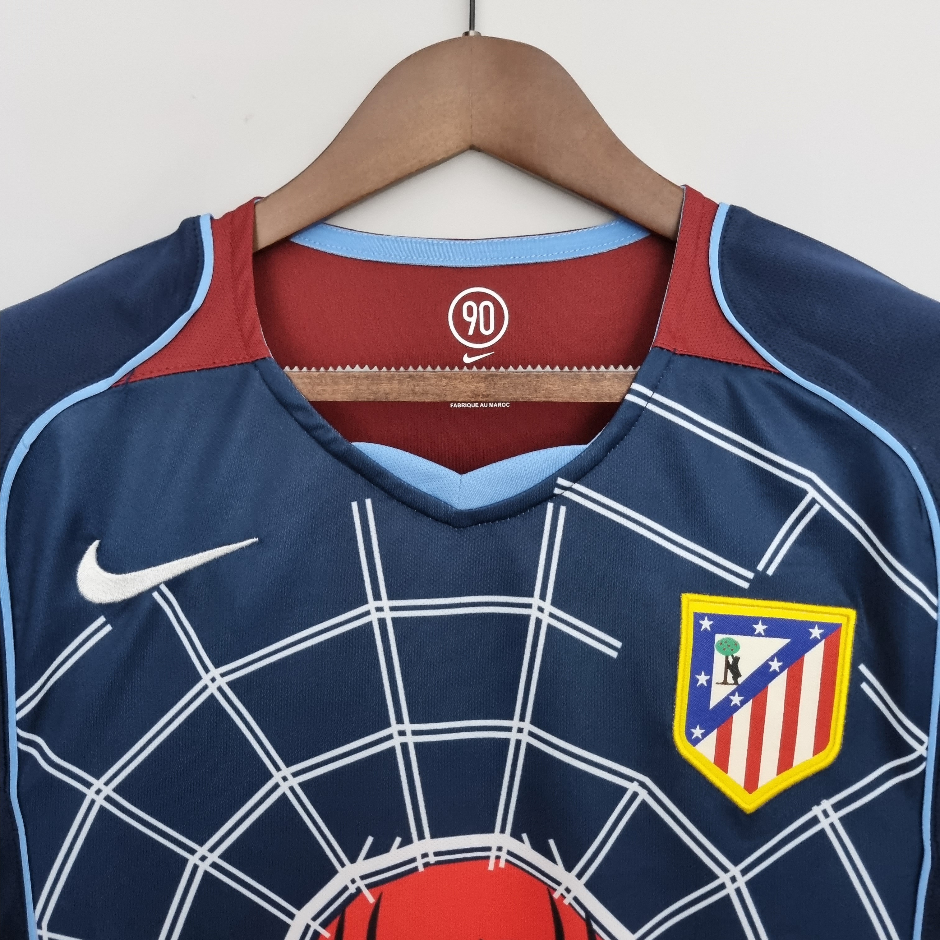 04-05 Atletico Madrid Away Retro Jersey/04-05 马竞客场