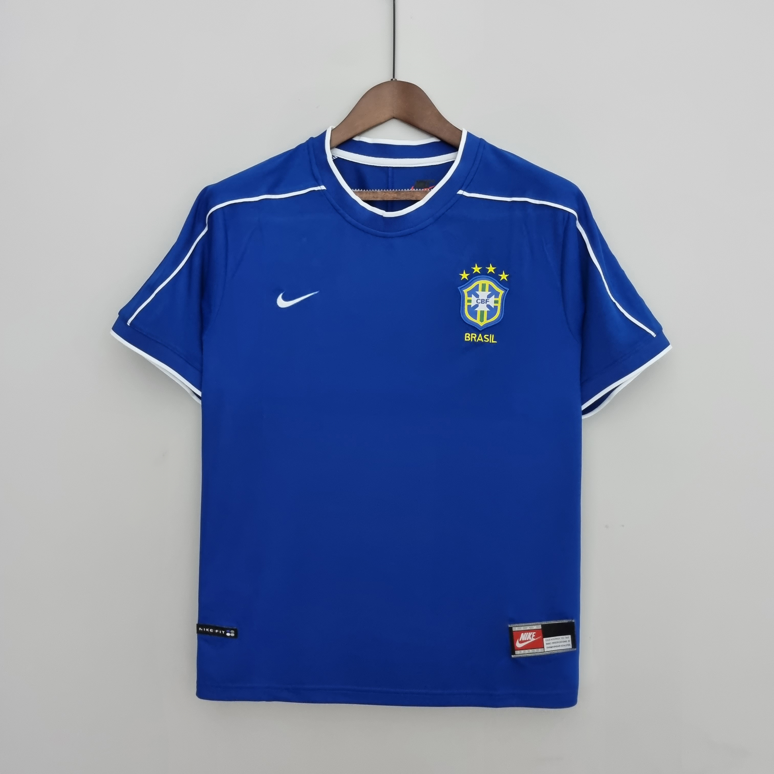 1998 Brazil Away Retro Jersey/1998 巴西客场