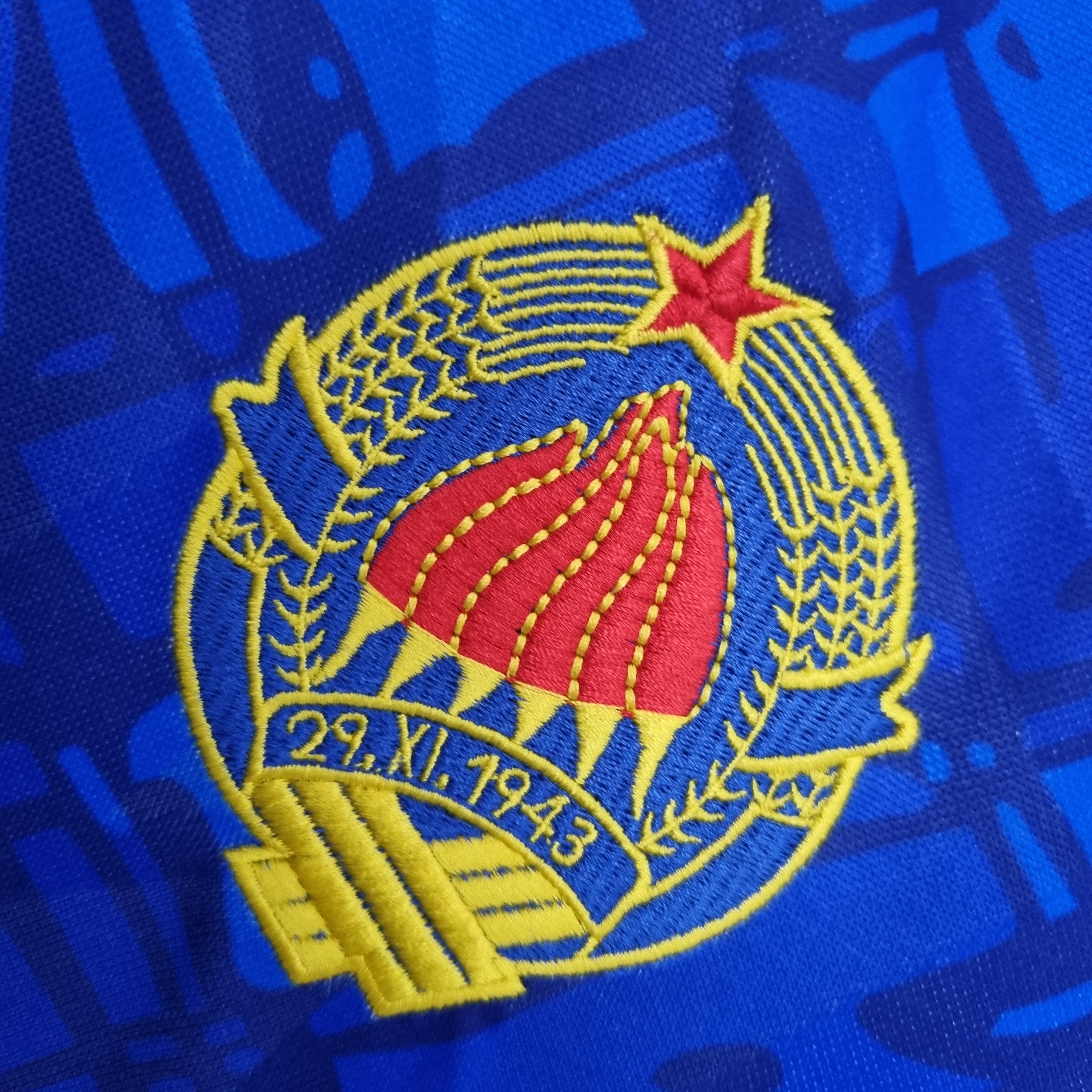 1992 Yugoslavia Home Retro Jersey/1992 南斯拉夫主场