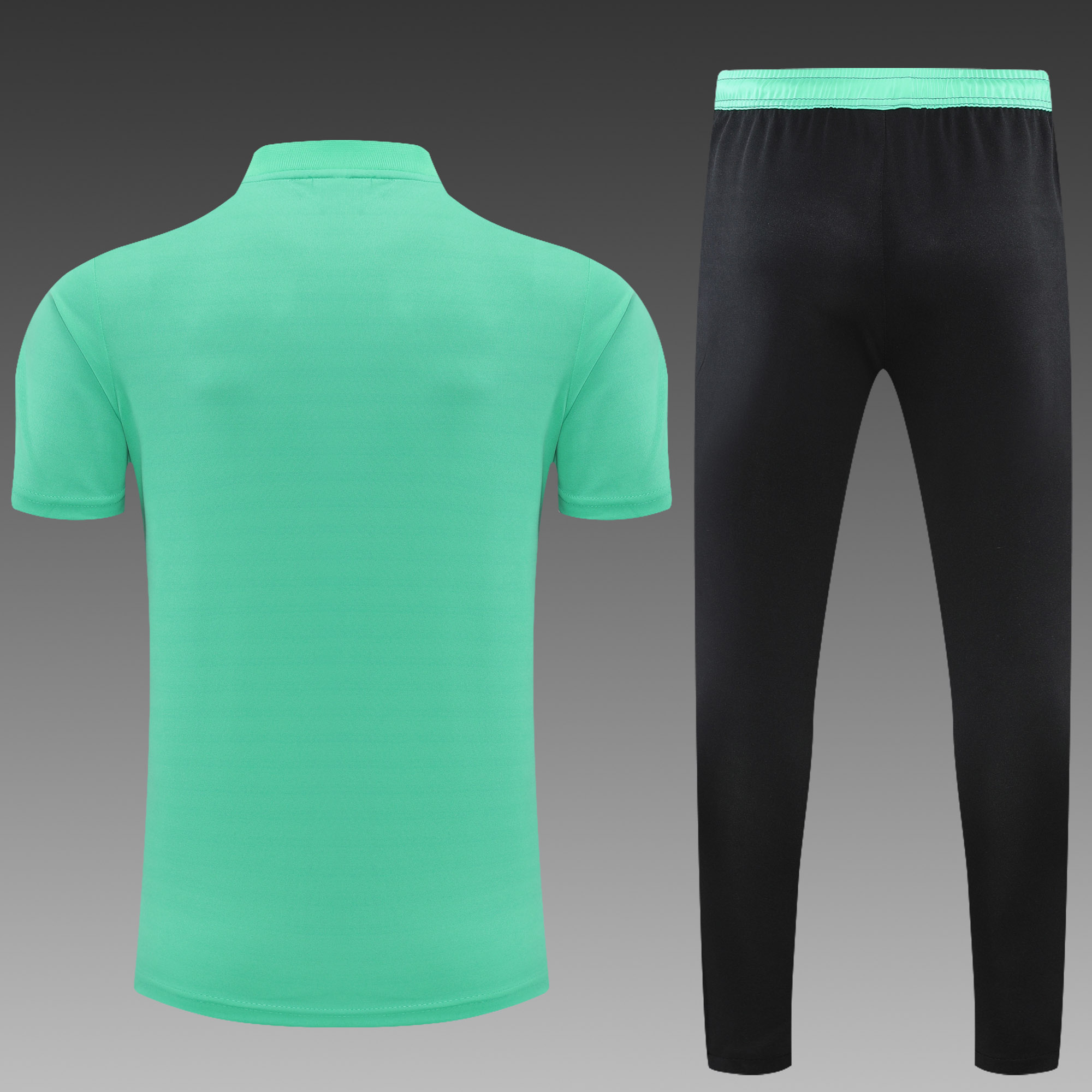 Arsenal POLO kit green Short Sleeve Suit